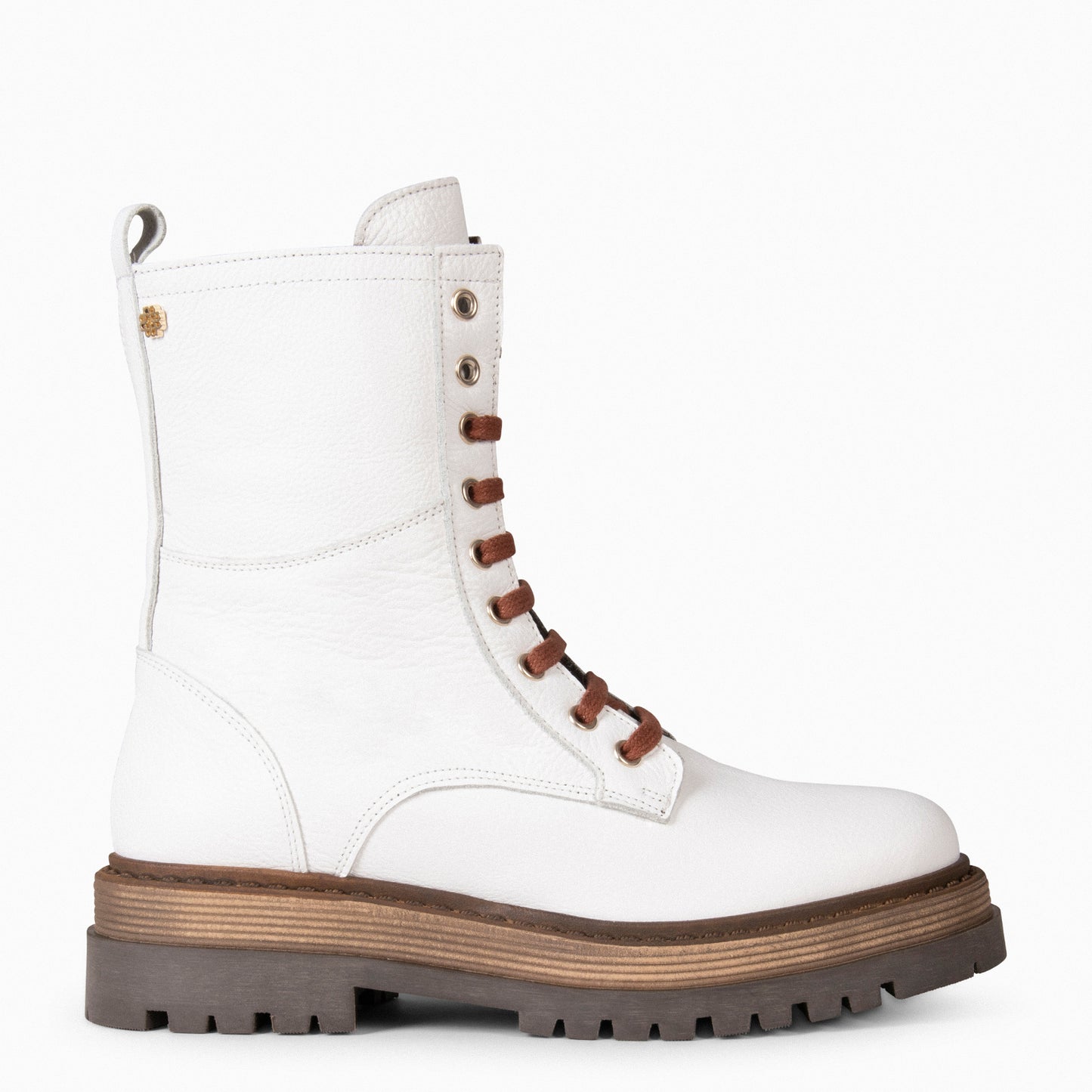 ROLLING – Bota militar BLANCO