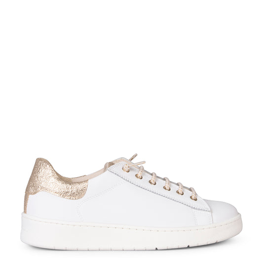 NANTES - Zapatillas Elegantes BLANCO ORO
