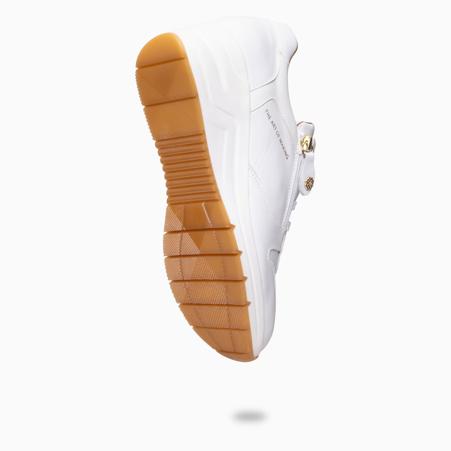 NIMES - Zapatillas deportivas con adorno cremallera BLANCO