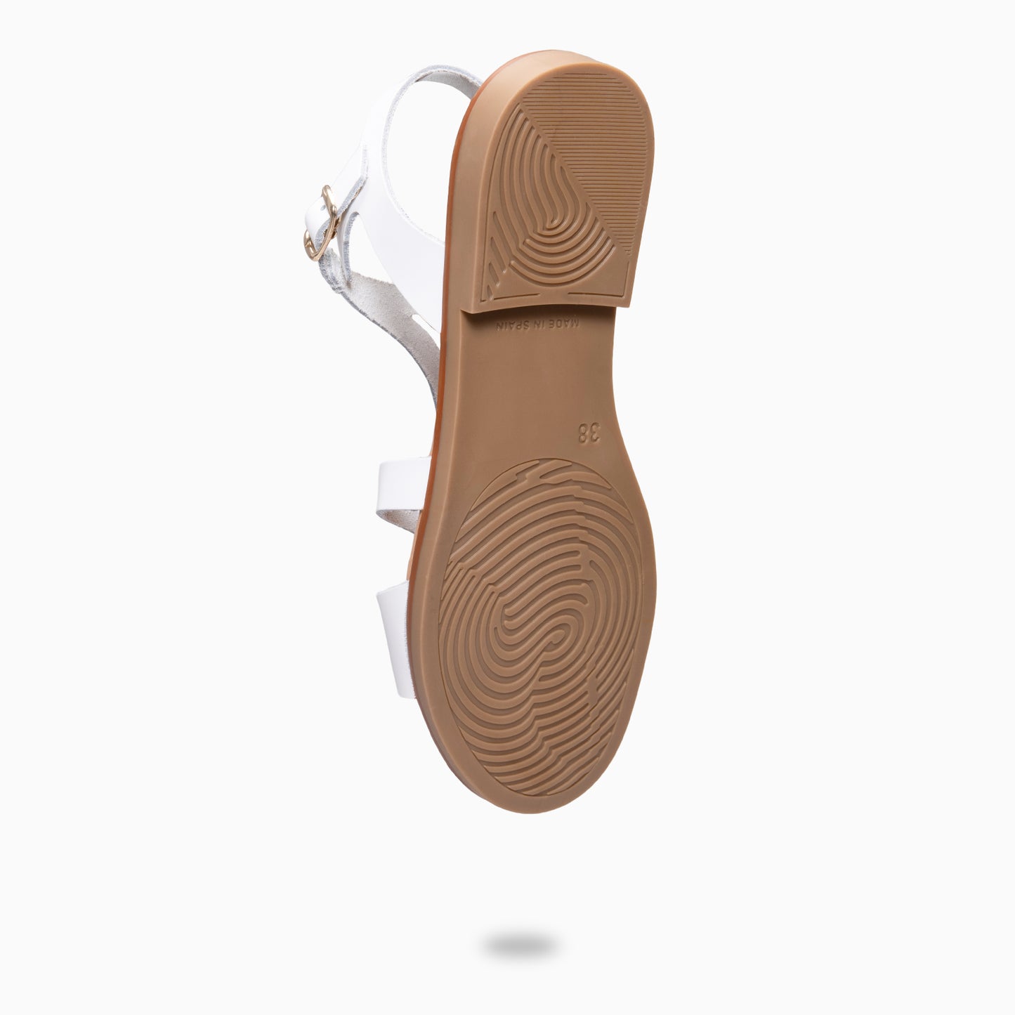 BAMBÚ - Sandalias Planas BLANCO