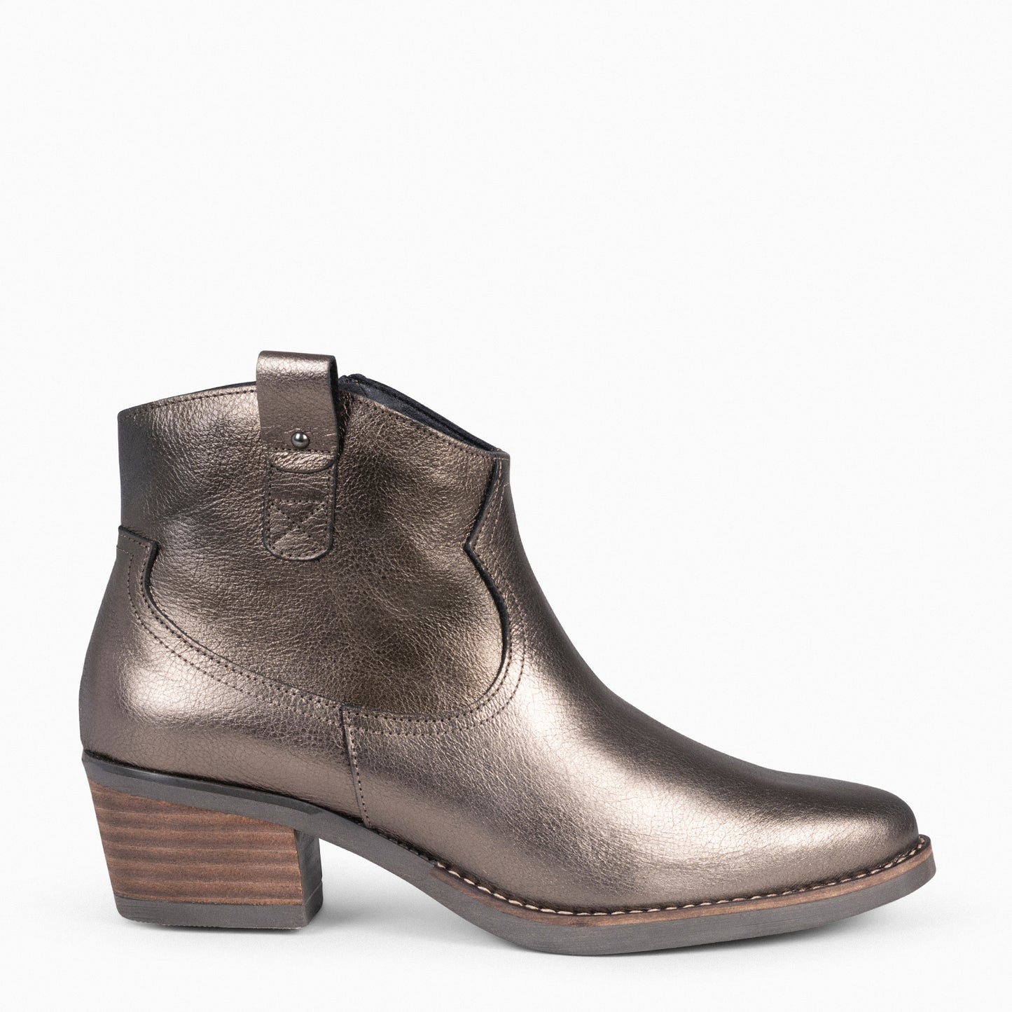 LOUISIANA - Bota estilo cowboy BRONZE