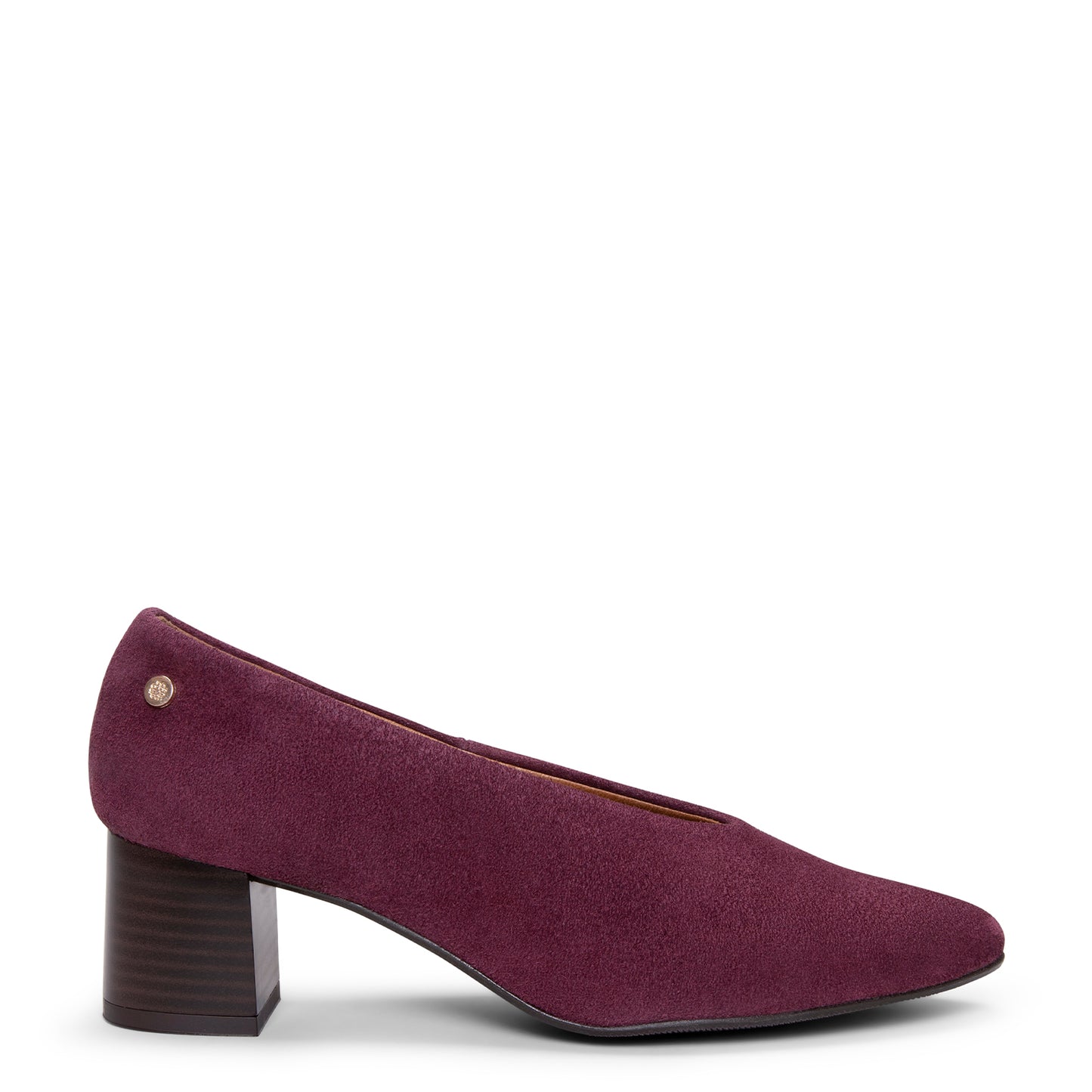 URBAN STYLE - Zapatos de tacón ancho BURDEOS