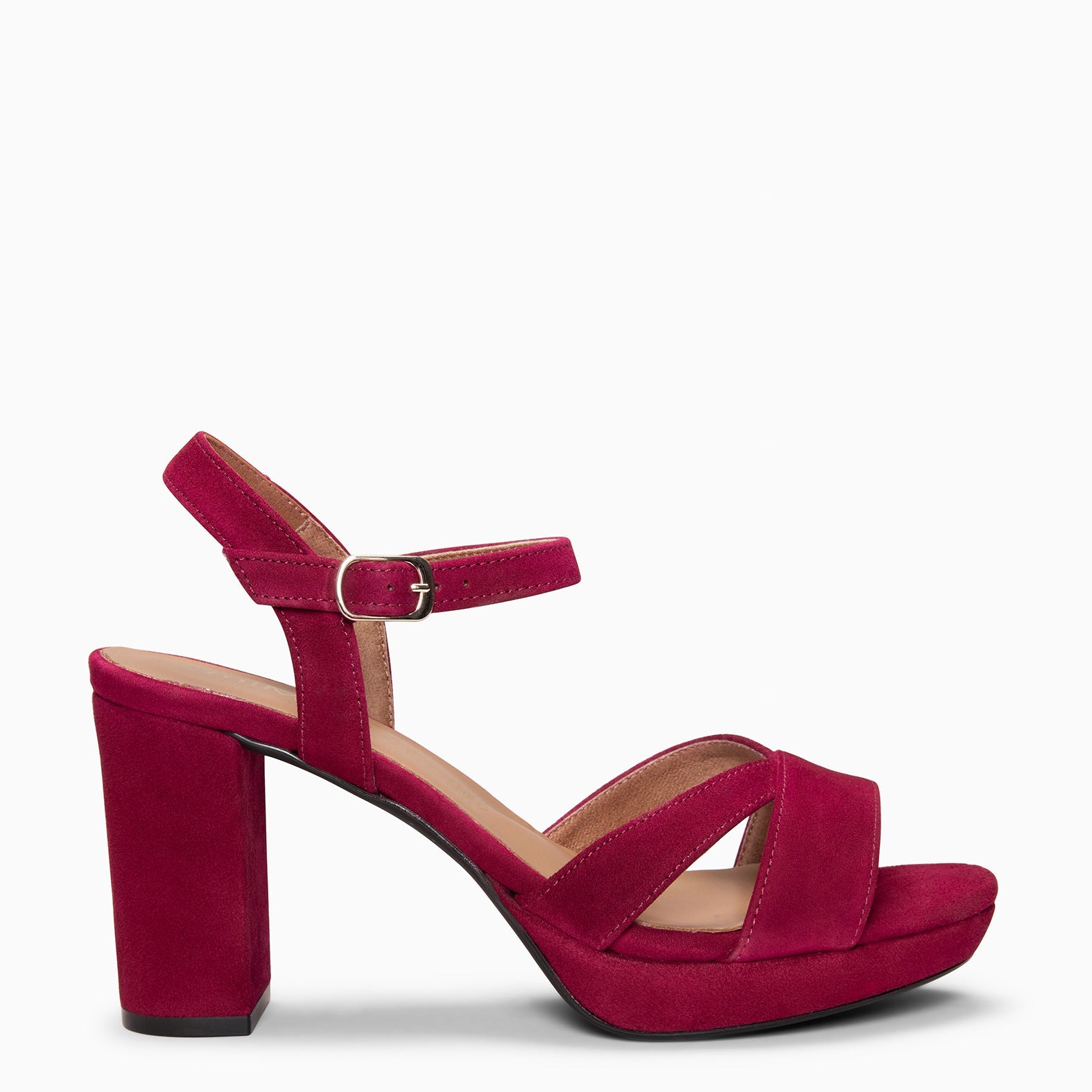 PARIS - Sandalias de fiesta con tacón alto y plataforma BURDEOS - miMaO ®