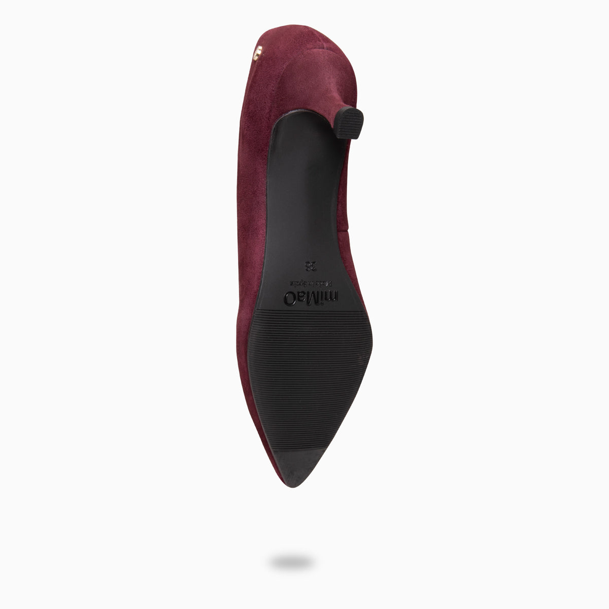 ESTHER – Tacón chupete de mujer BURDEOS