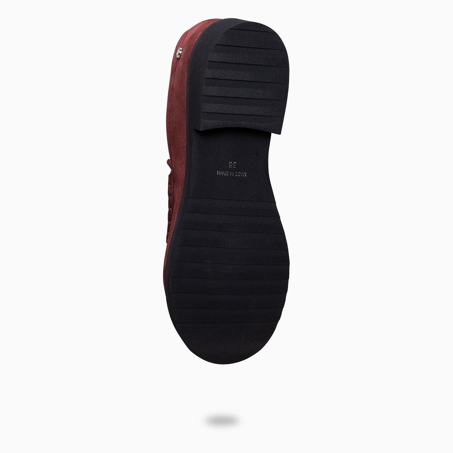 HARVARD – mocasines planos de piel  BURDEOS