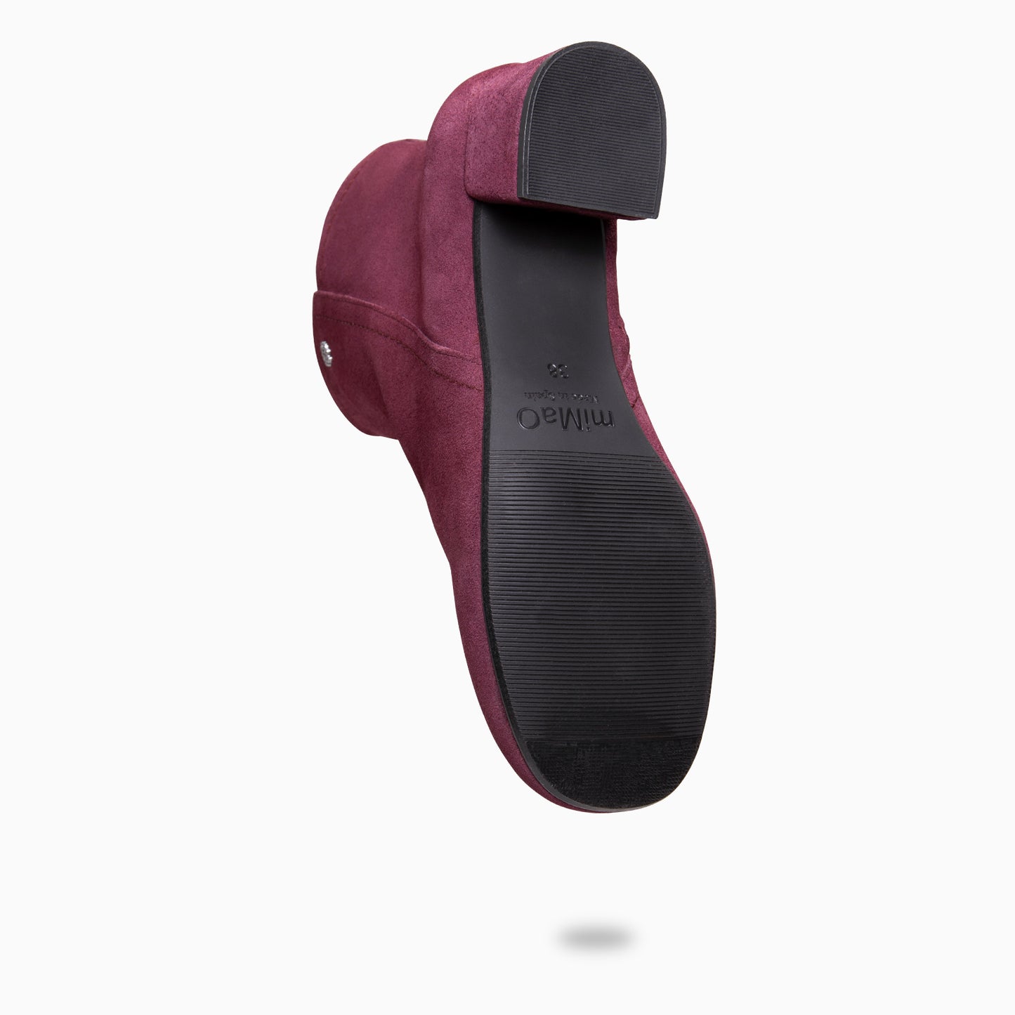 COLMAR - Botines elegantes de piel BURDEOS