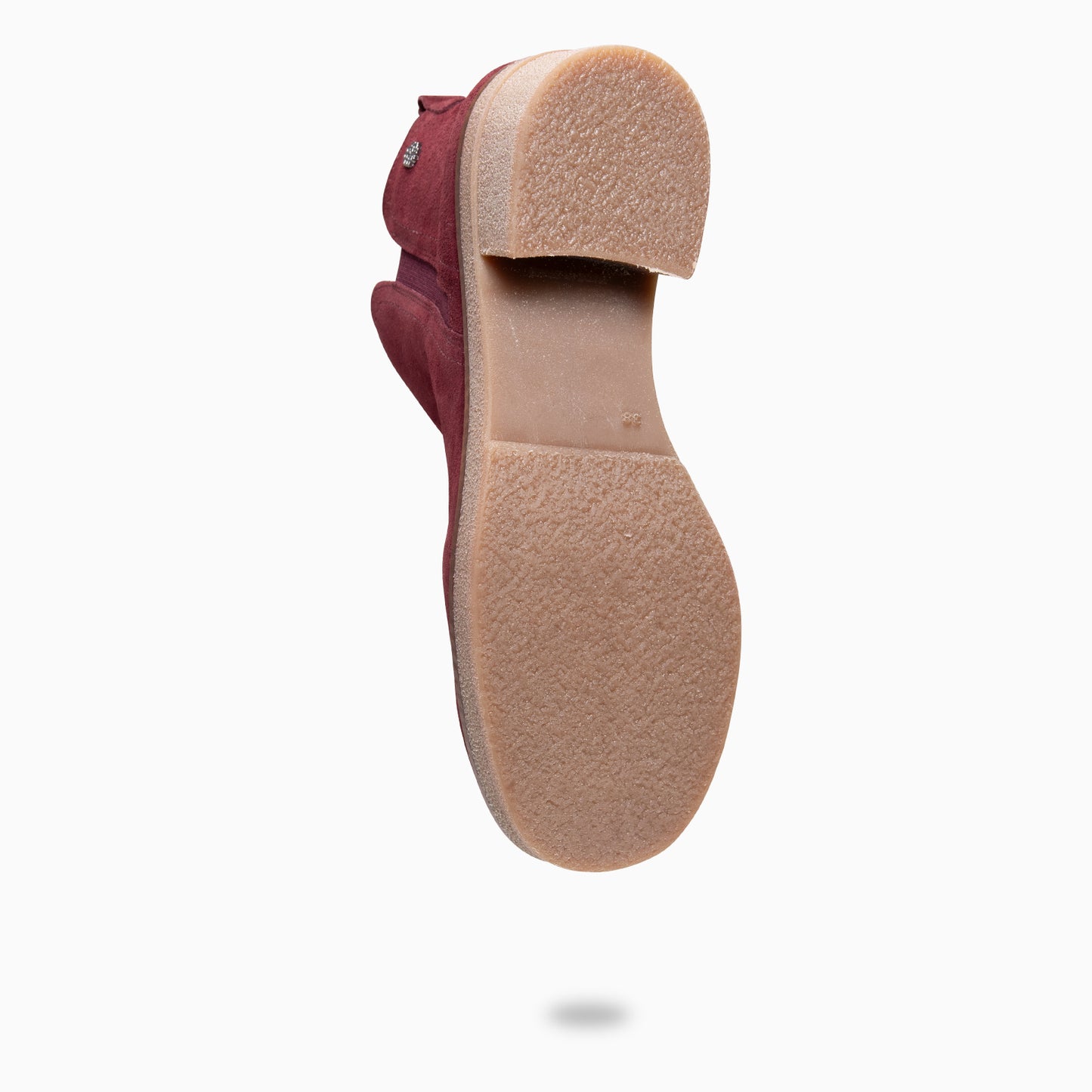 SWING - Botines casual de ante hidrófugo BURDEOS