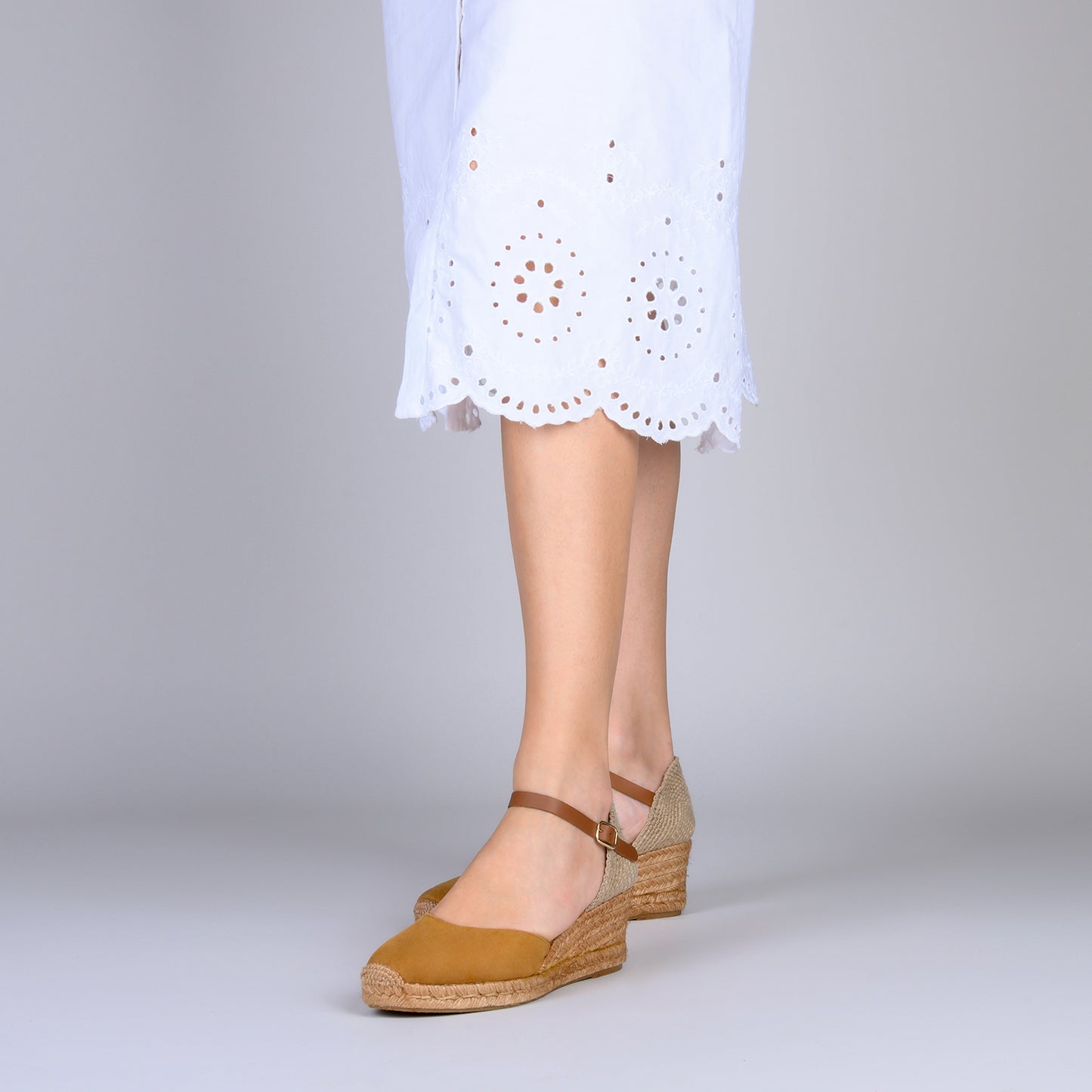 ALTEA - Cuñas de esparto bajas  CAMEL