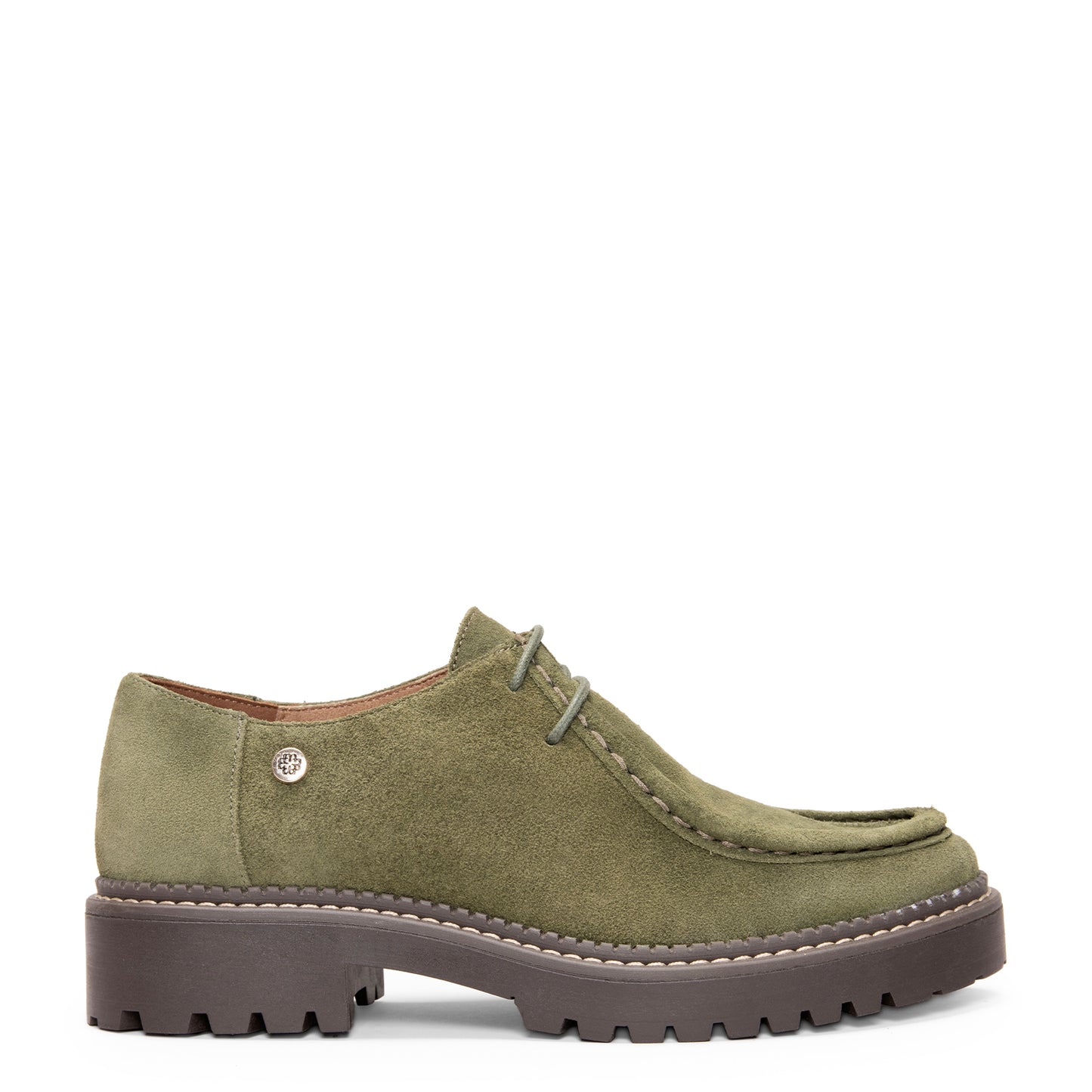 YALE – Mocasín con suela track con cordones KAQUI