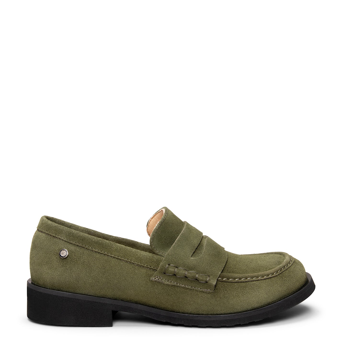 HARVARD – mocasines planos de piel  KAQUI