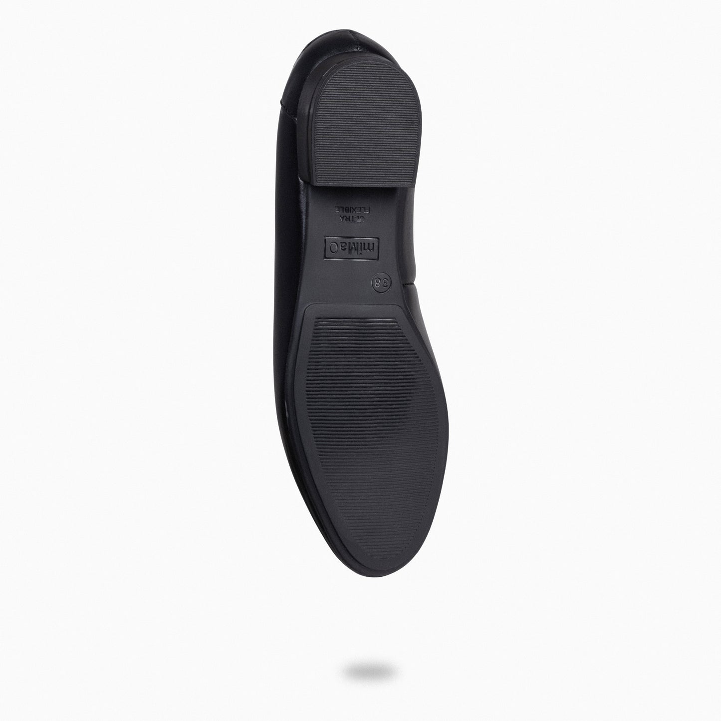 STYLE SAUVAGE - Mocasín tacón bajo CEBRA BLANCO NEGRO
