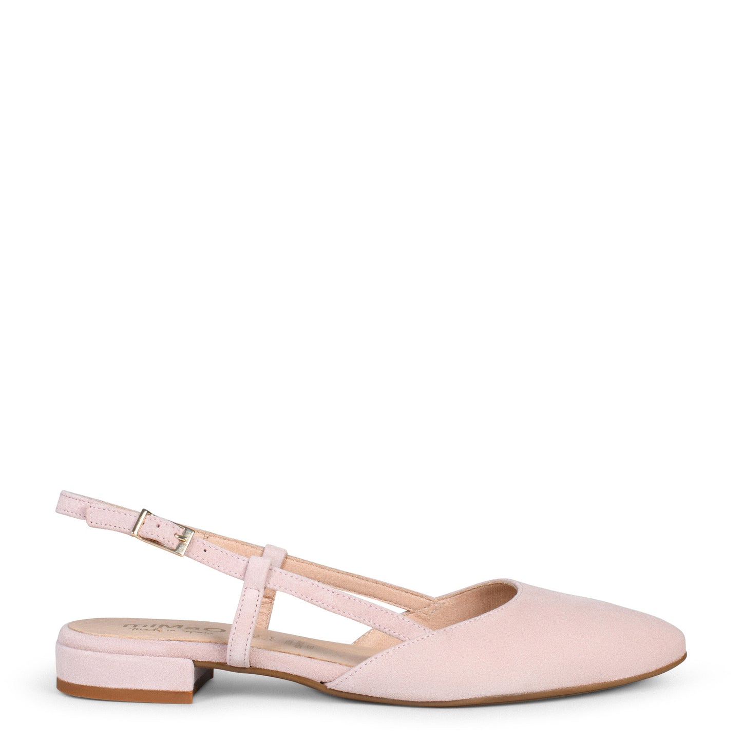 BRUNCH – Zapatos Planos Destalonados ROSA CLARO