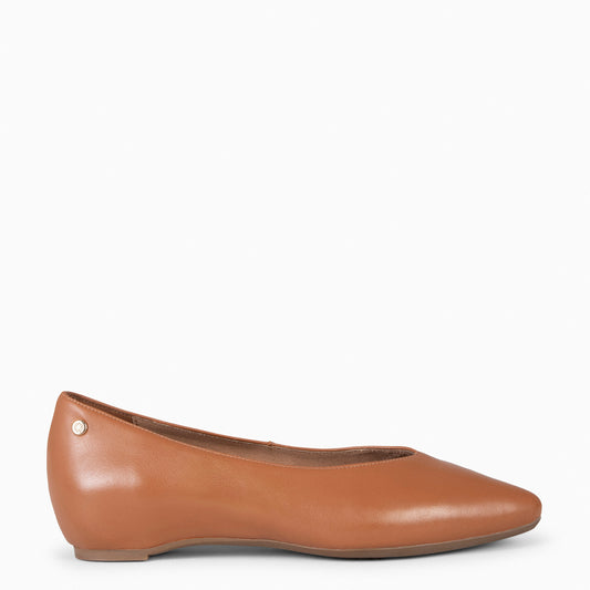 URBAN WEDGE - Chaussures avec cale interne en CUIR