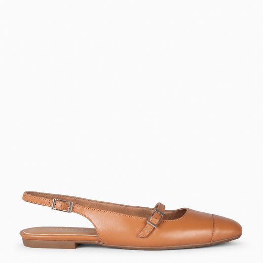 ACALIA – Mary Janes slingback en CUIR