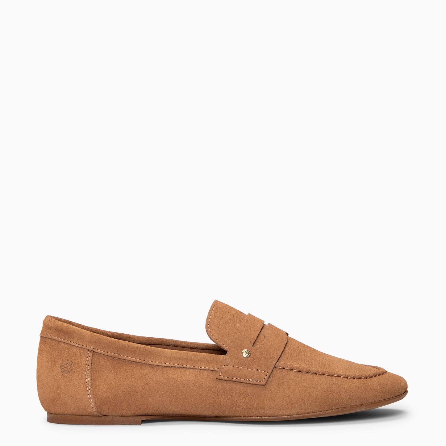 TIERRA - Mocasines de ante Baresoft CUERO