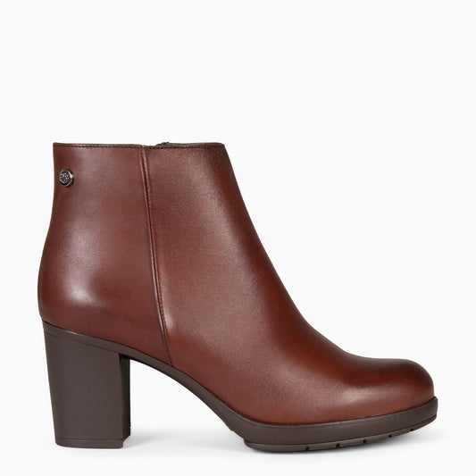 ZAGREB - CUIR bottines en cuir