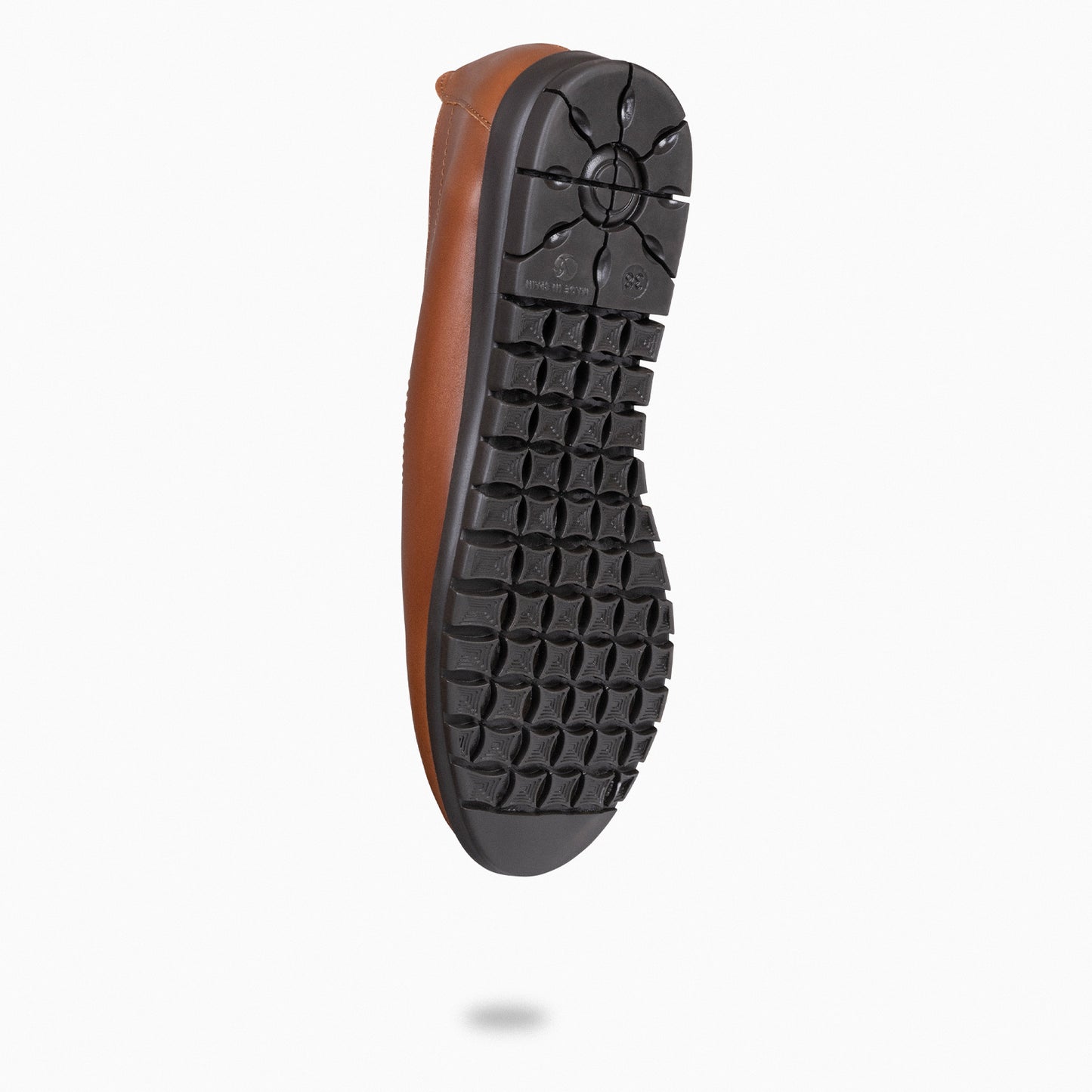 360 – Mocasines con antifaz y cuña interna CUERO