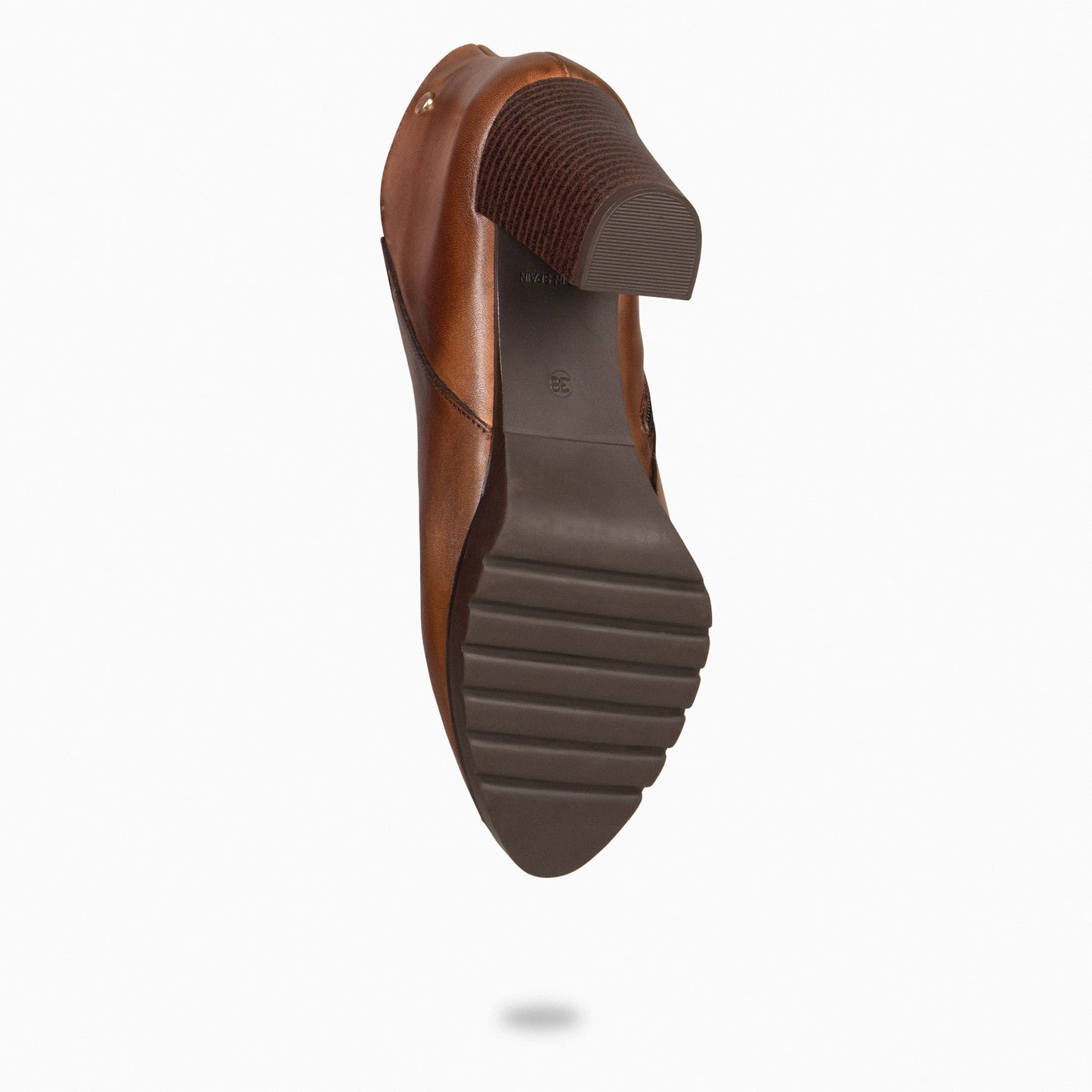 CLASSIC - Botines de mujer con tacón CUERO