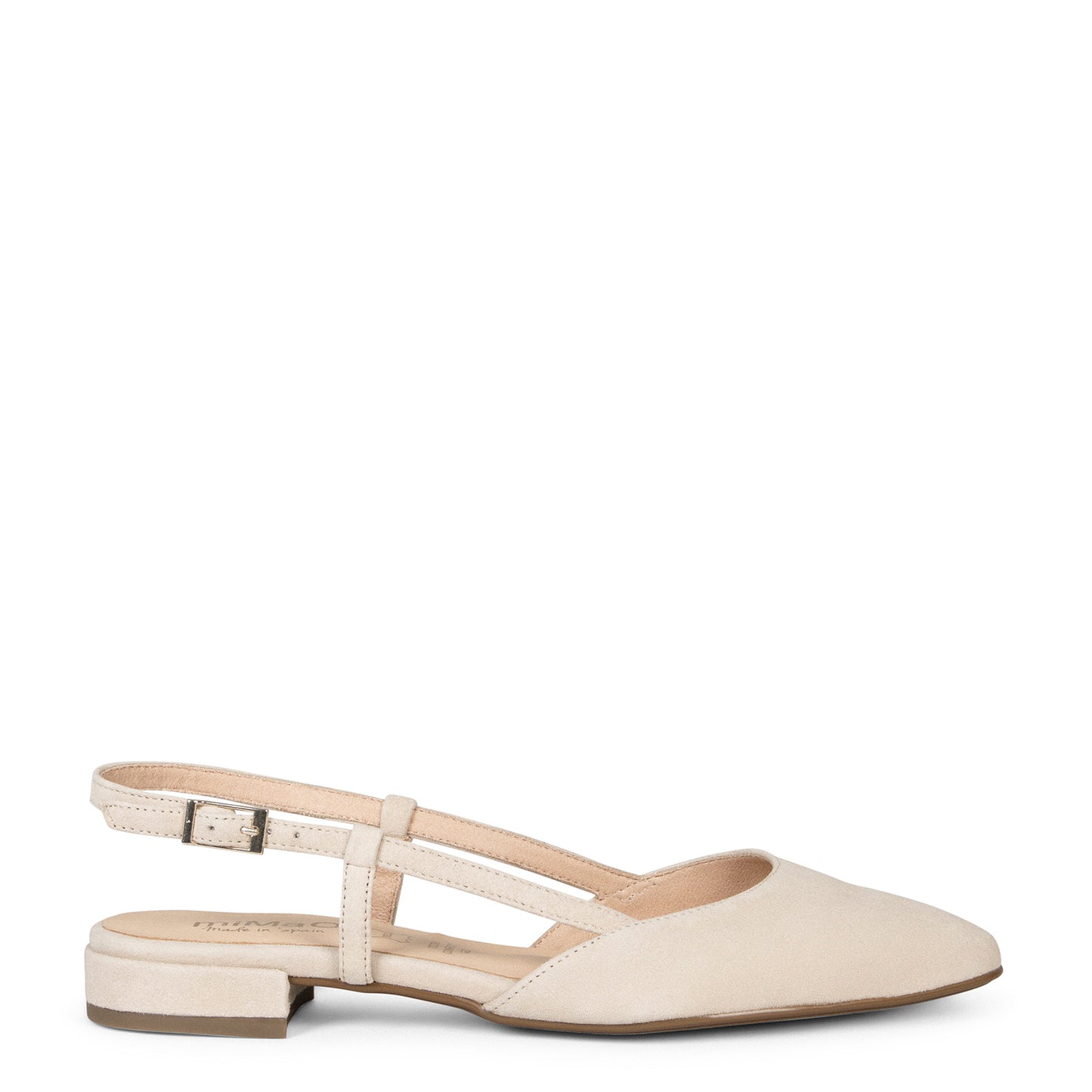 BRUNCH – Zapatos Planos Destalonados BEIGE