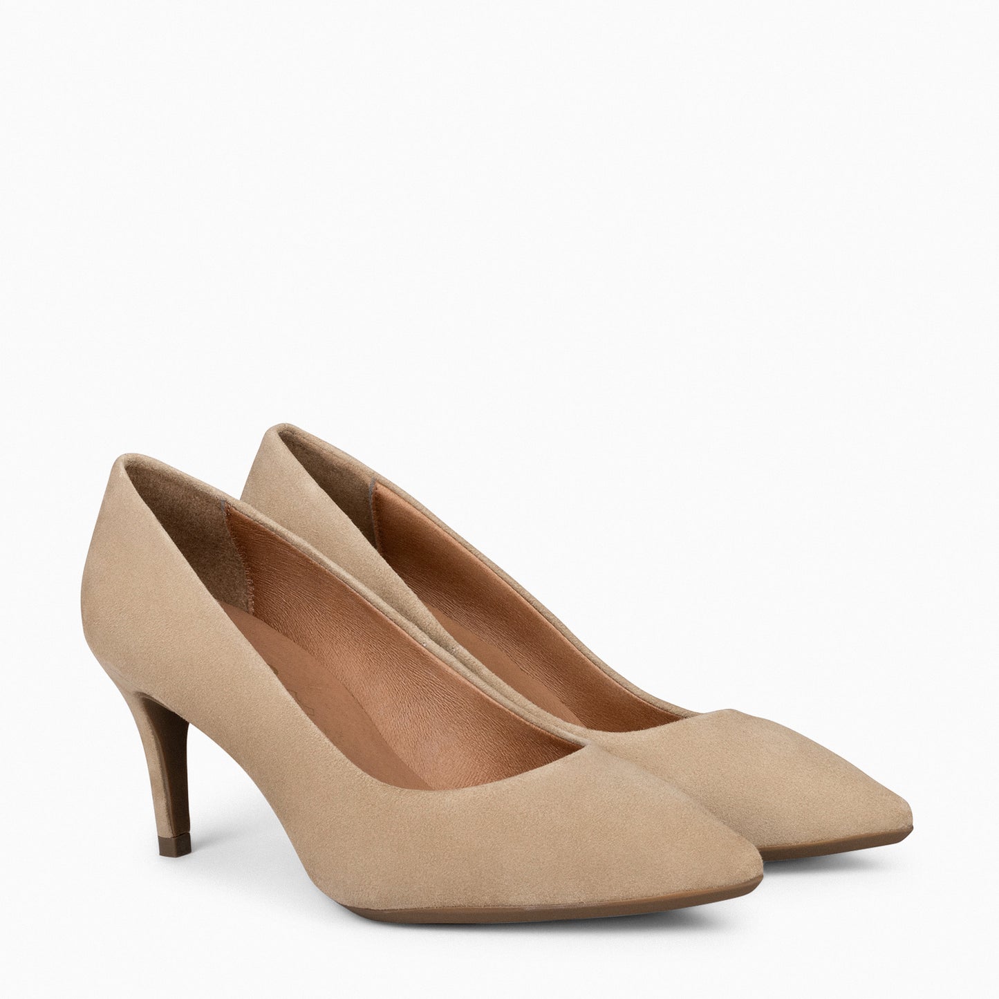 STILETTO – Zapato de tacón de aguja TAUPE
