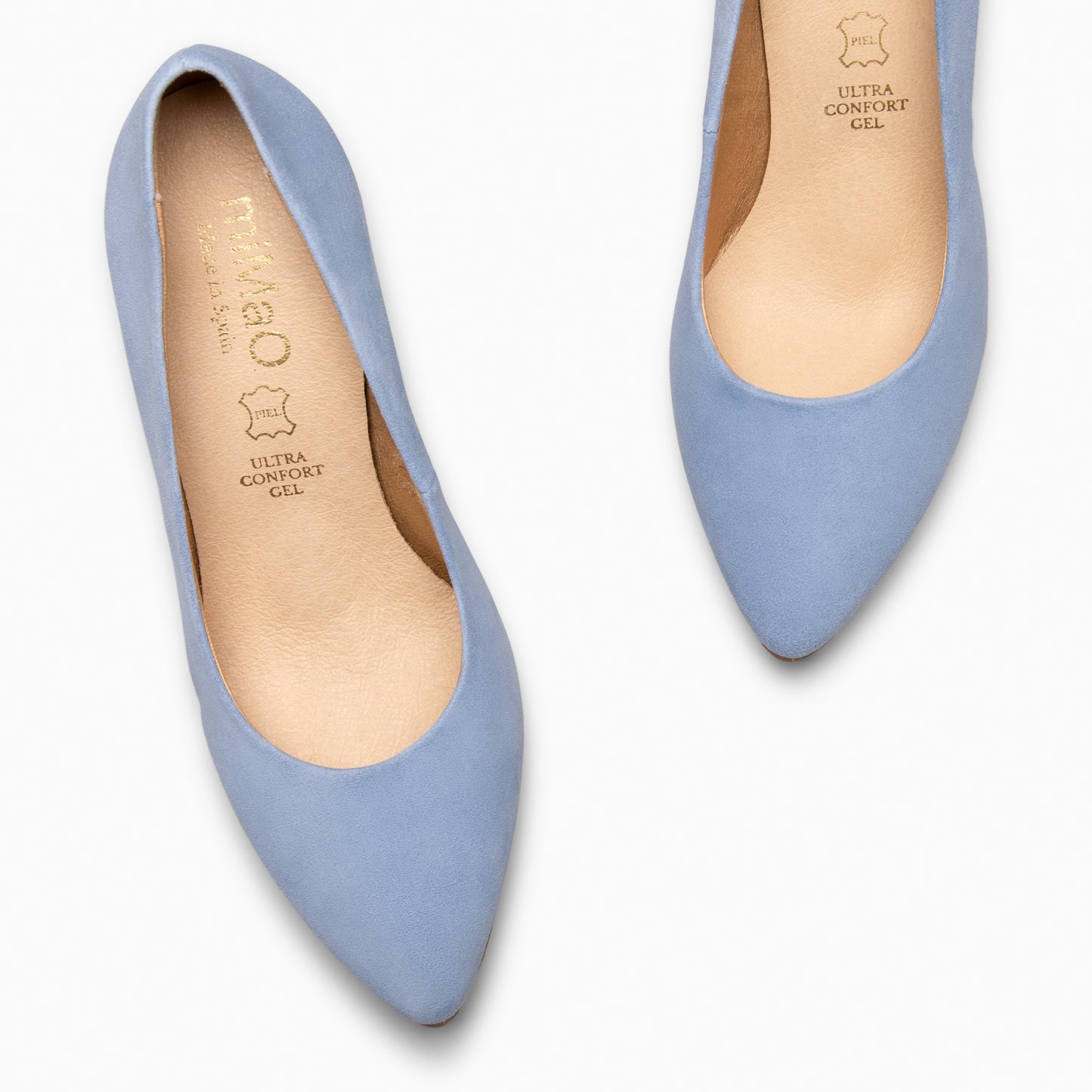 URBAN – Zapatos de tacón alto de ante PASHMIN