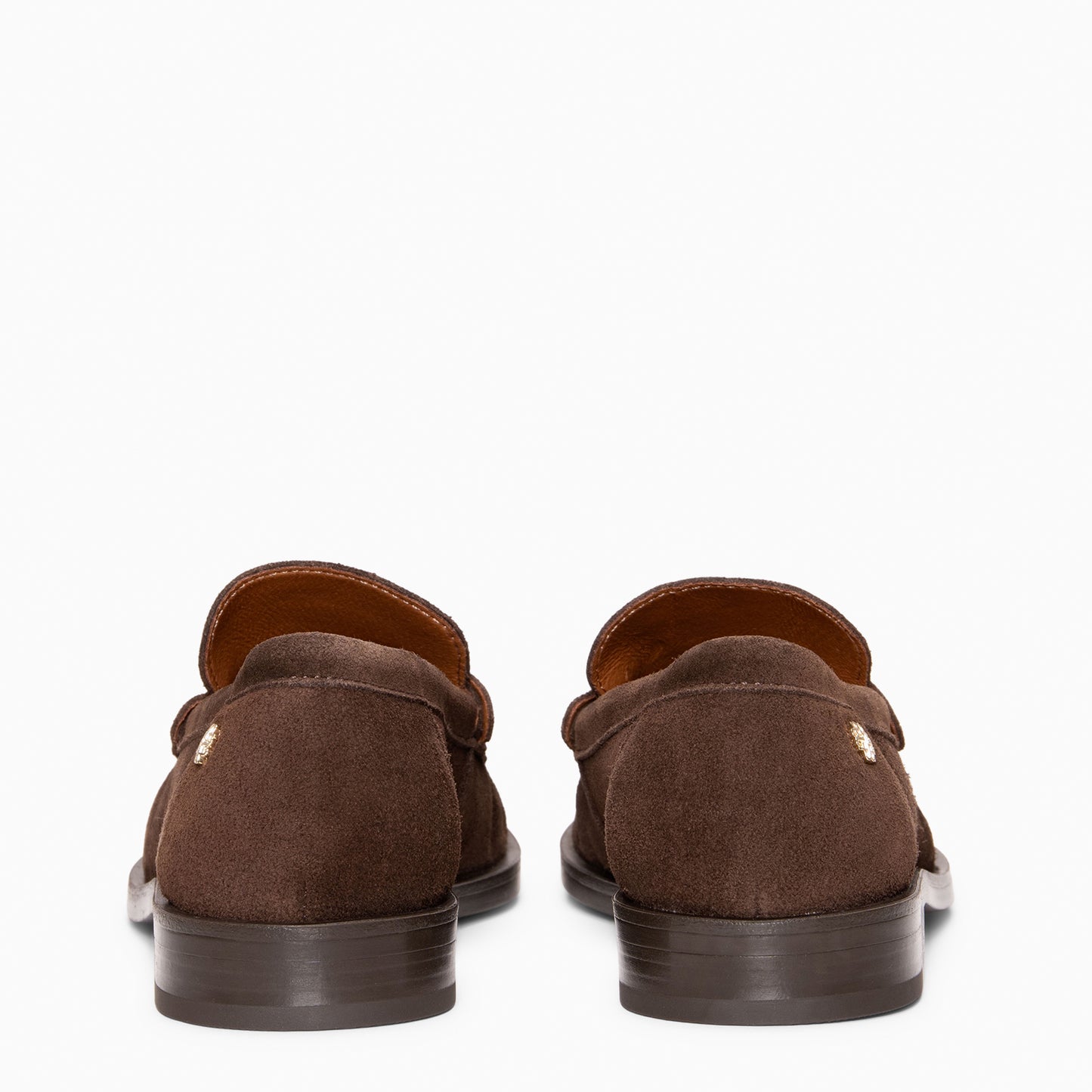 TOKIO - Mocasín en piel de charol MARRON