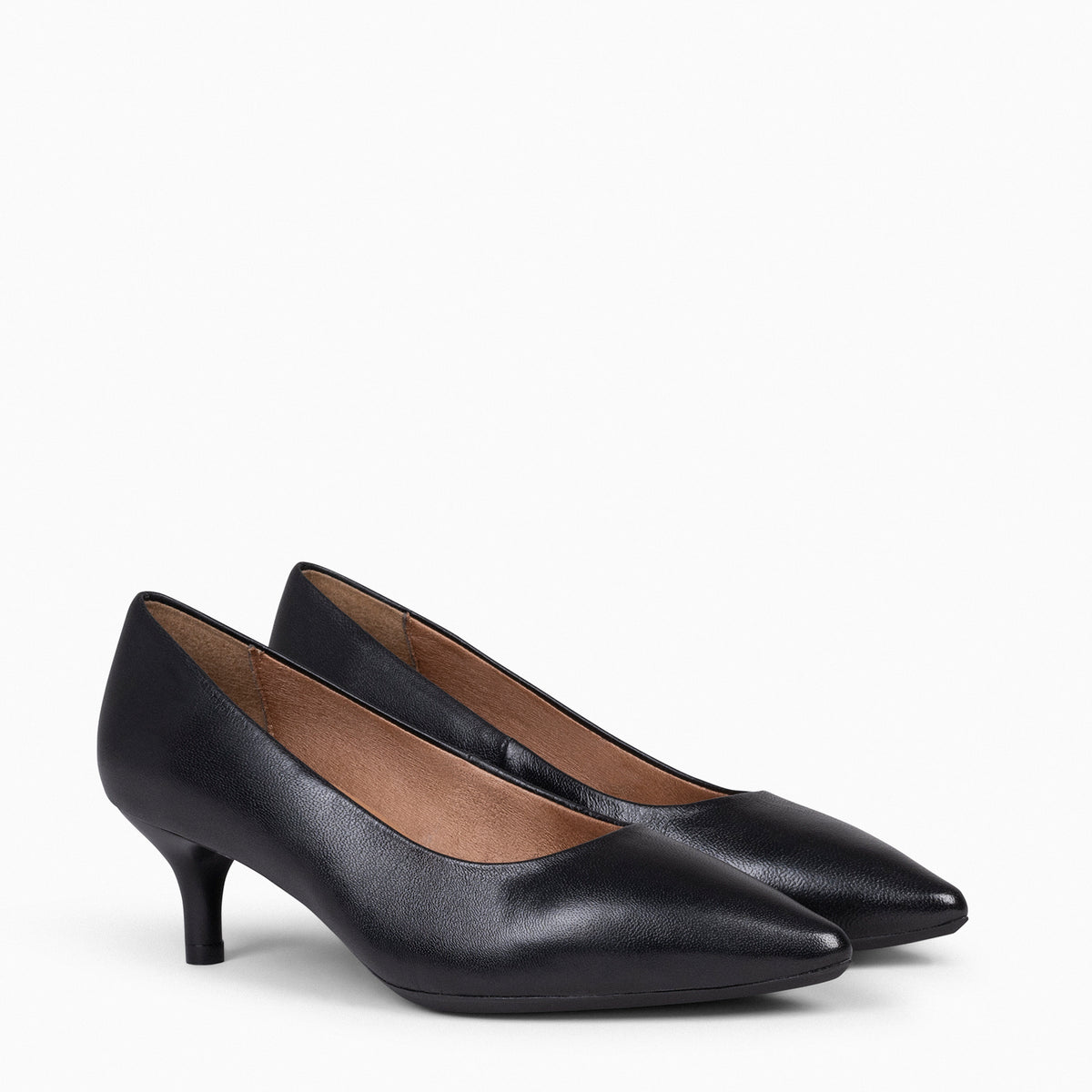 URBAN KITTEN - Zapatos con tacón de chupete de napa NEGRO
