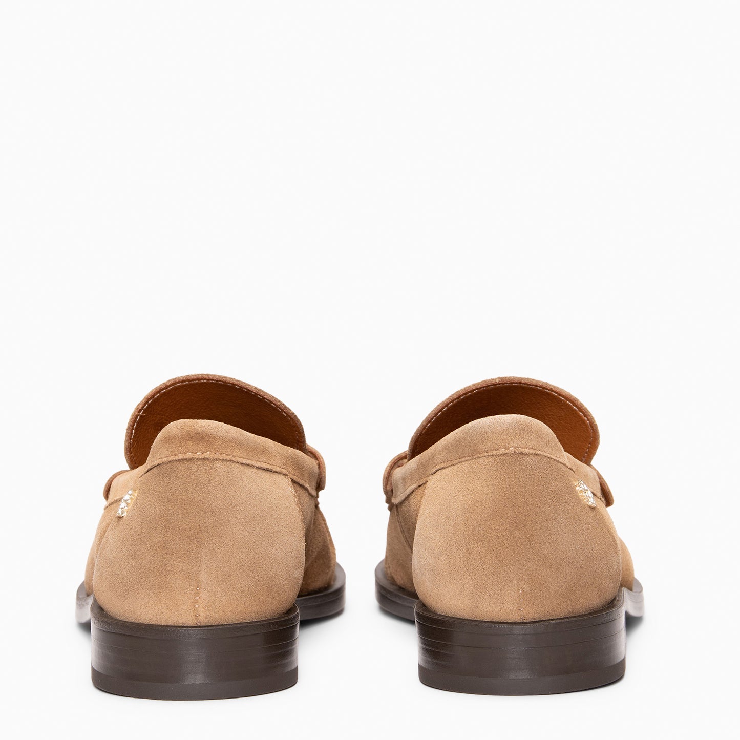 TOKIO - Mocasín en piel de charol TAUPE