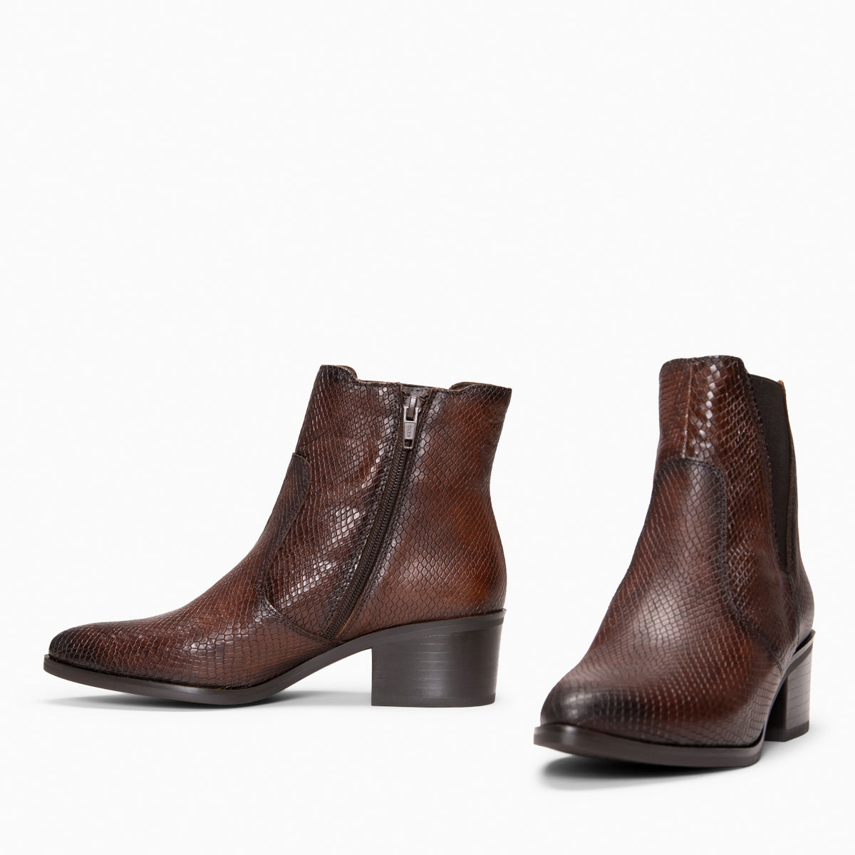 MAMBA - Botas con elástico CUERO