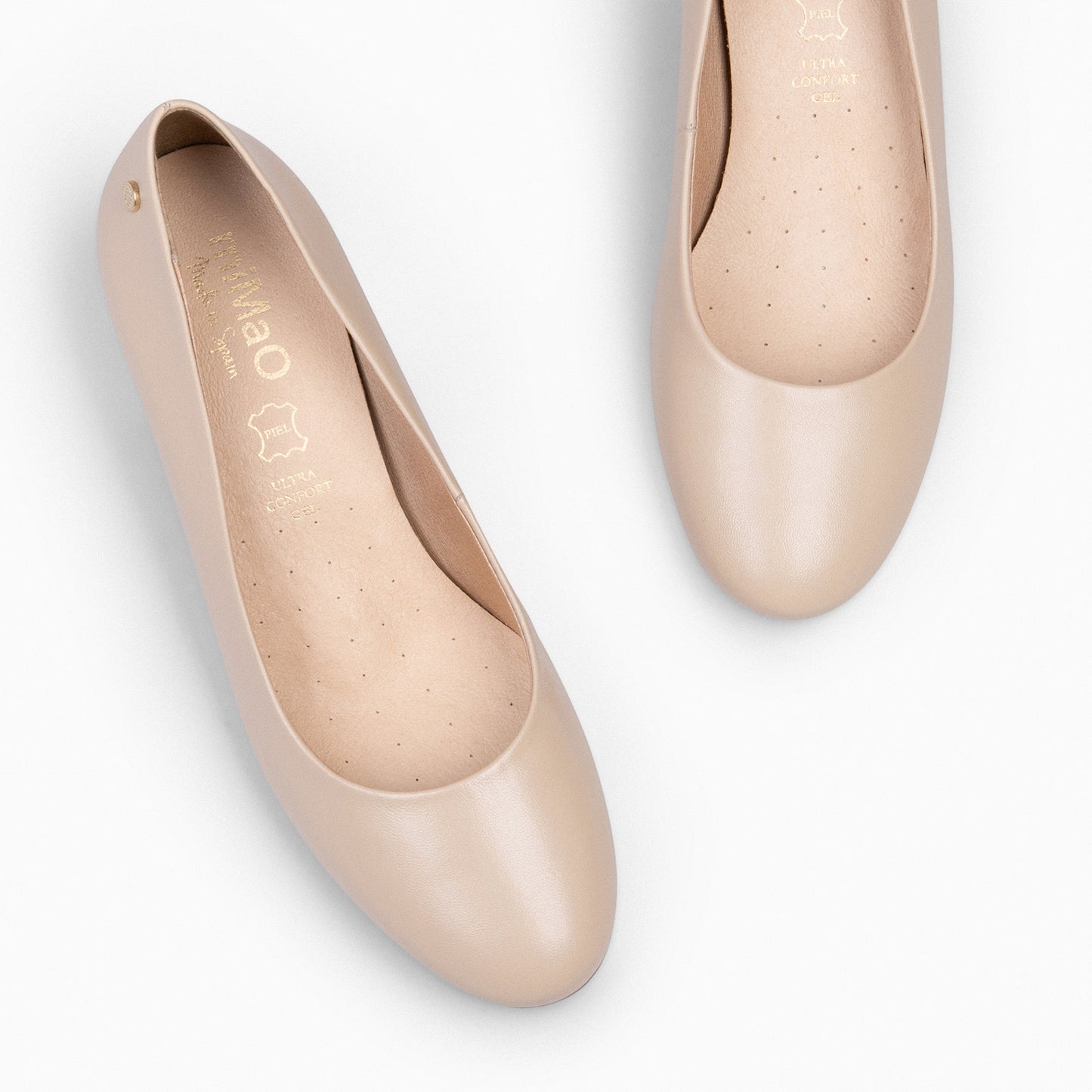 REDONDO SALON - Zapatos de tacón bajo de napa MOAR