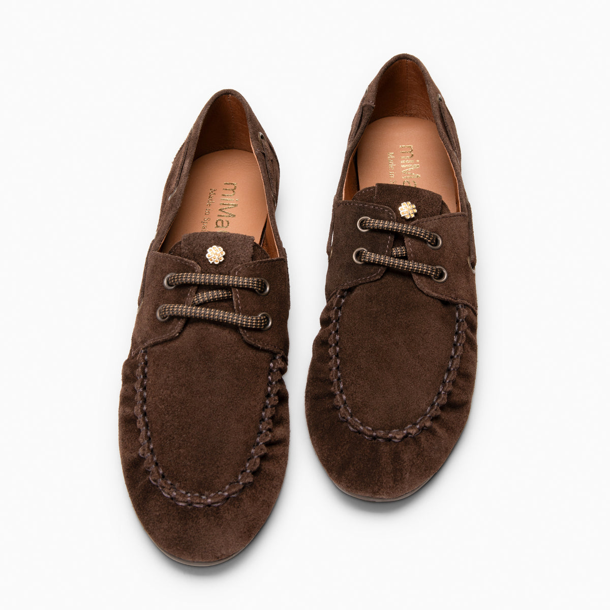 OSAKA - Mocasín con cordones MARRON