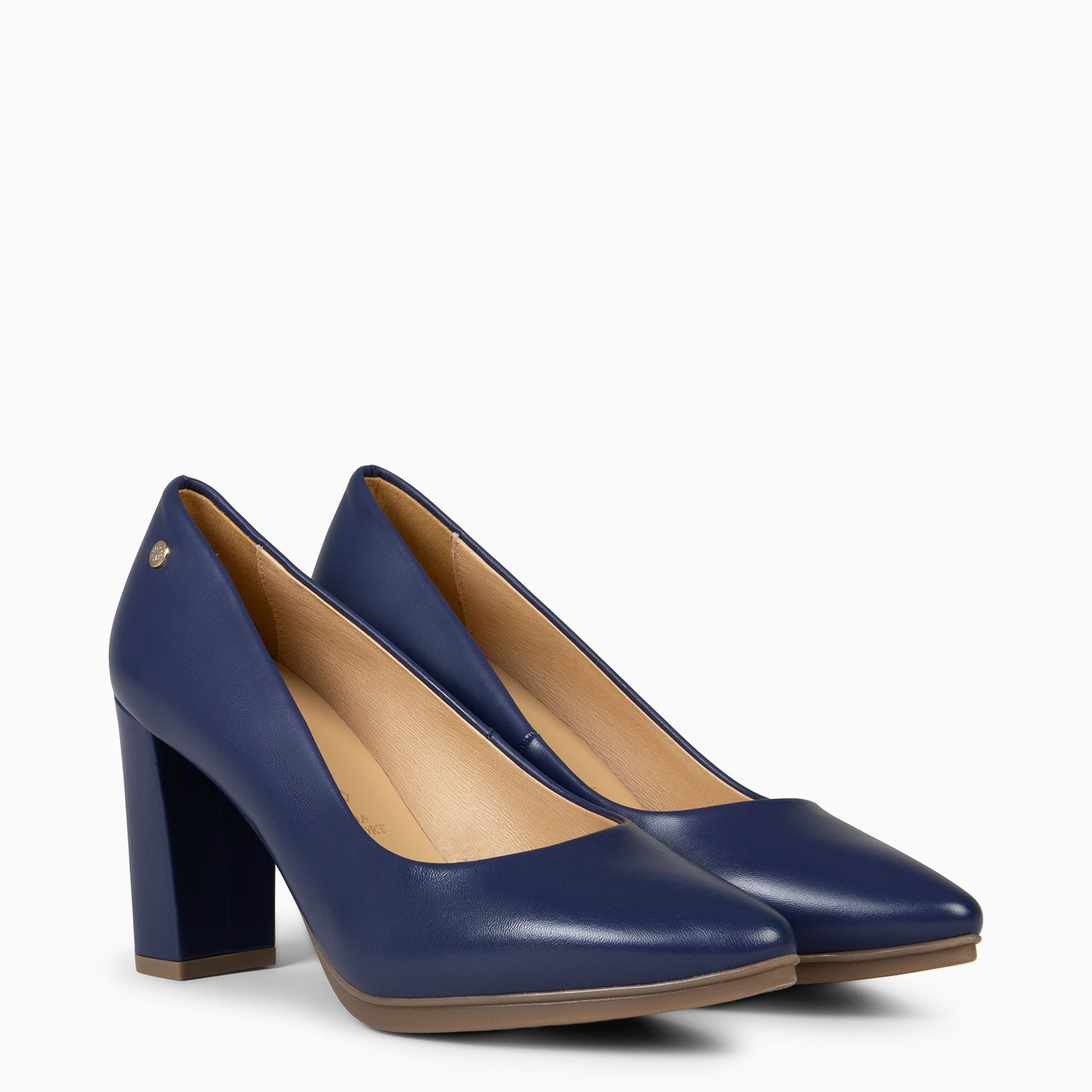 URBAN SALÓN - Zapatos de tacón alto de napa AZUL