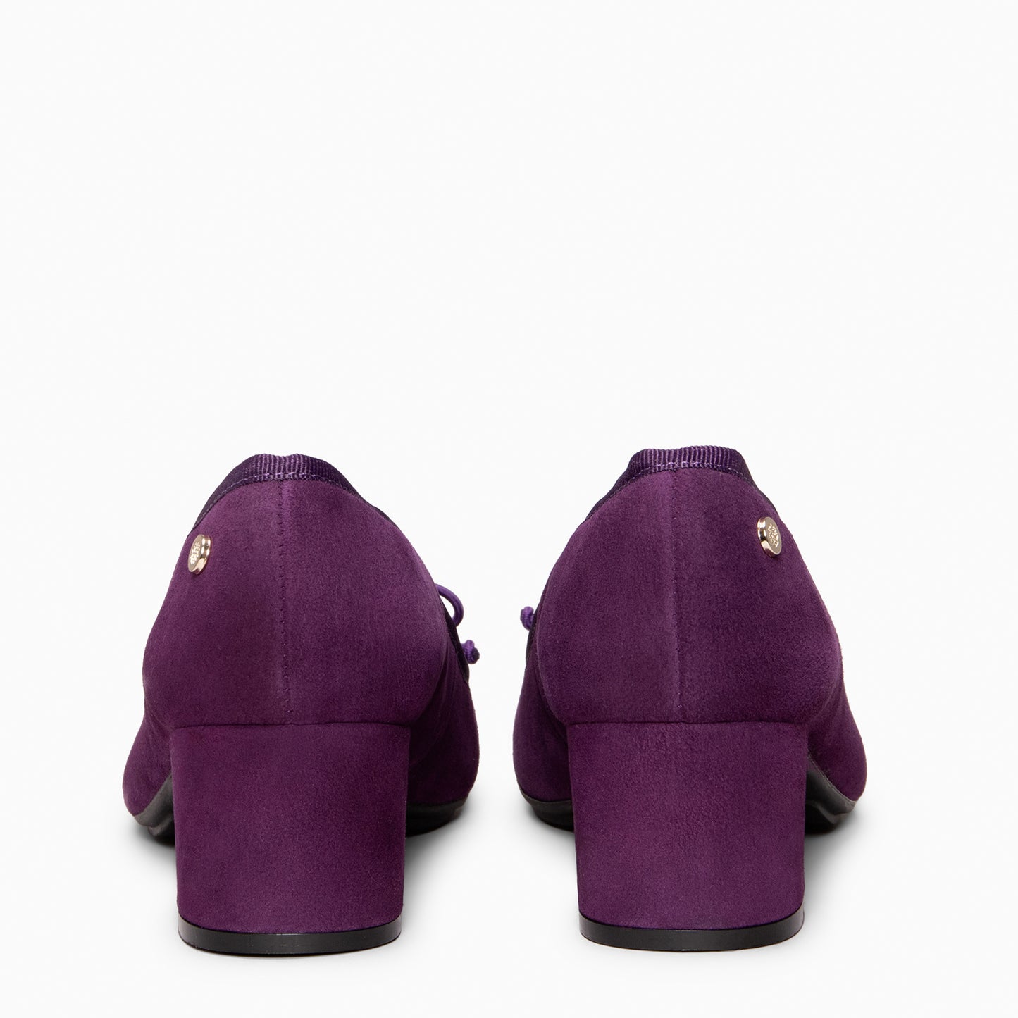KIRIÉ - Bailarinas con tacón MORADO