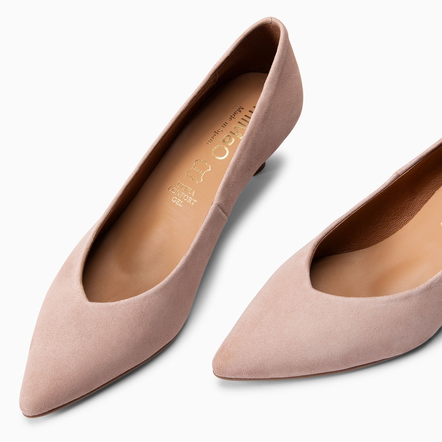 ESTHER  - Tacón chupete de mujer NUDE