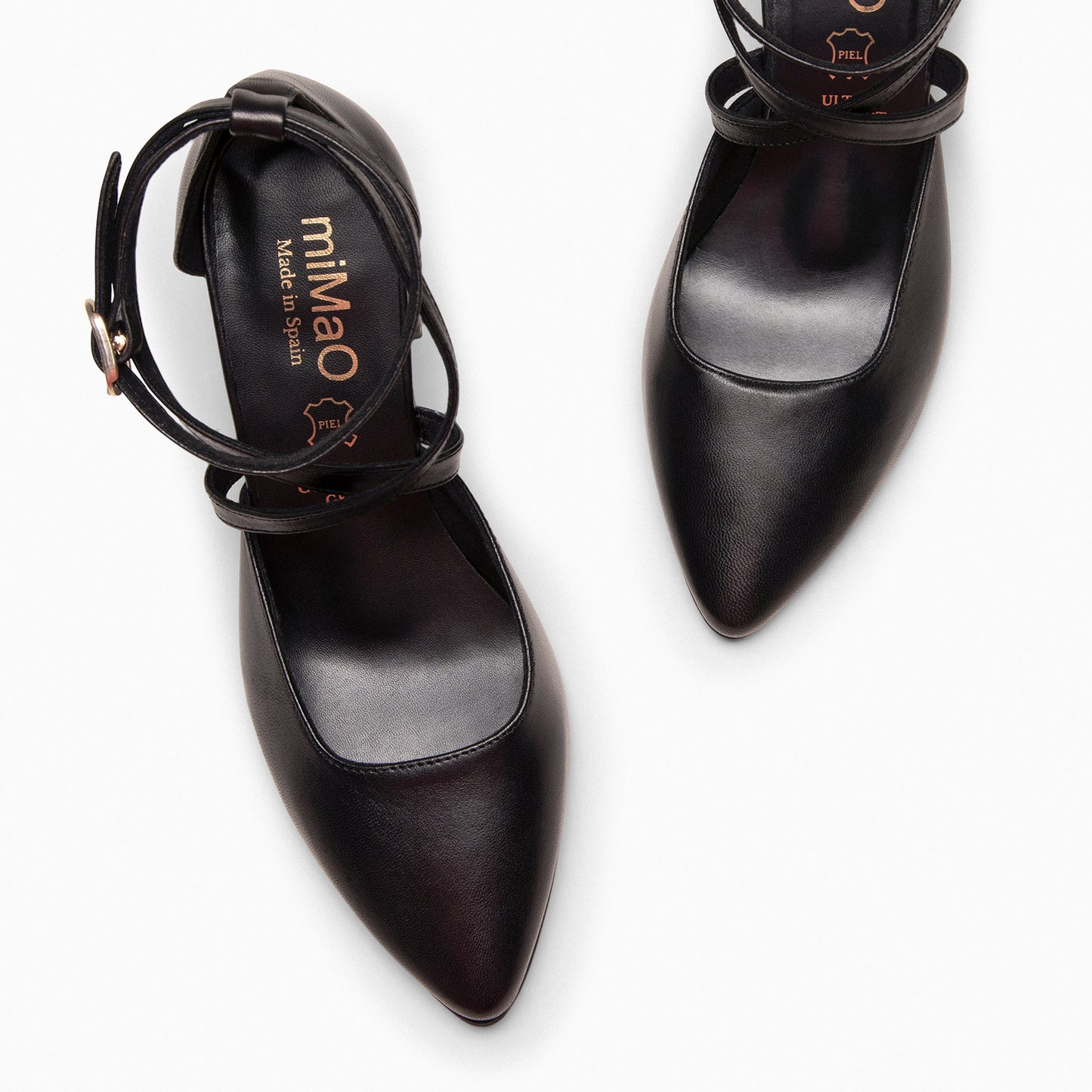 ARIEL - Zapato de tacón ancho NEGRO