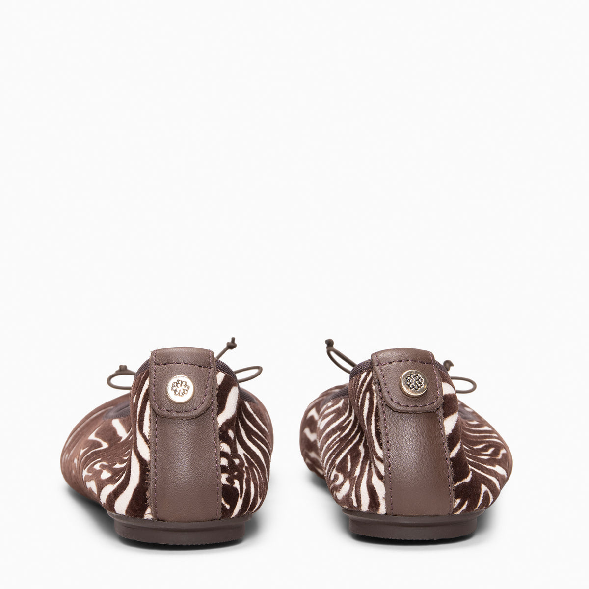 CAMPANILLA - Bailarina Baresoft BEIGE CEBRA