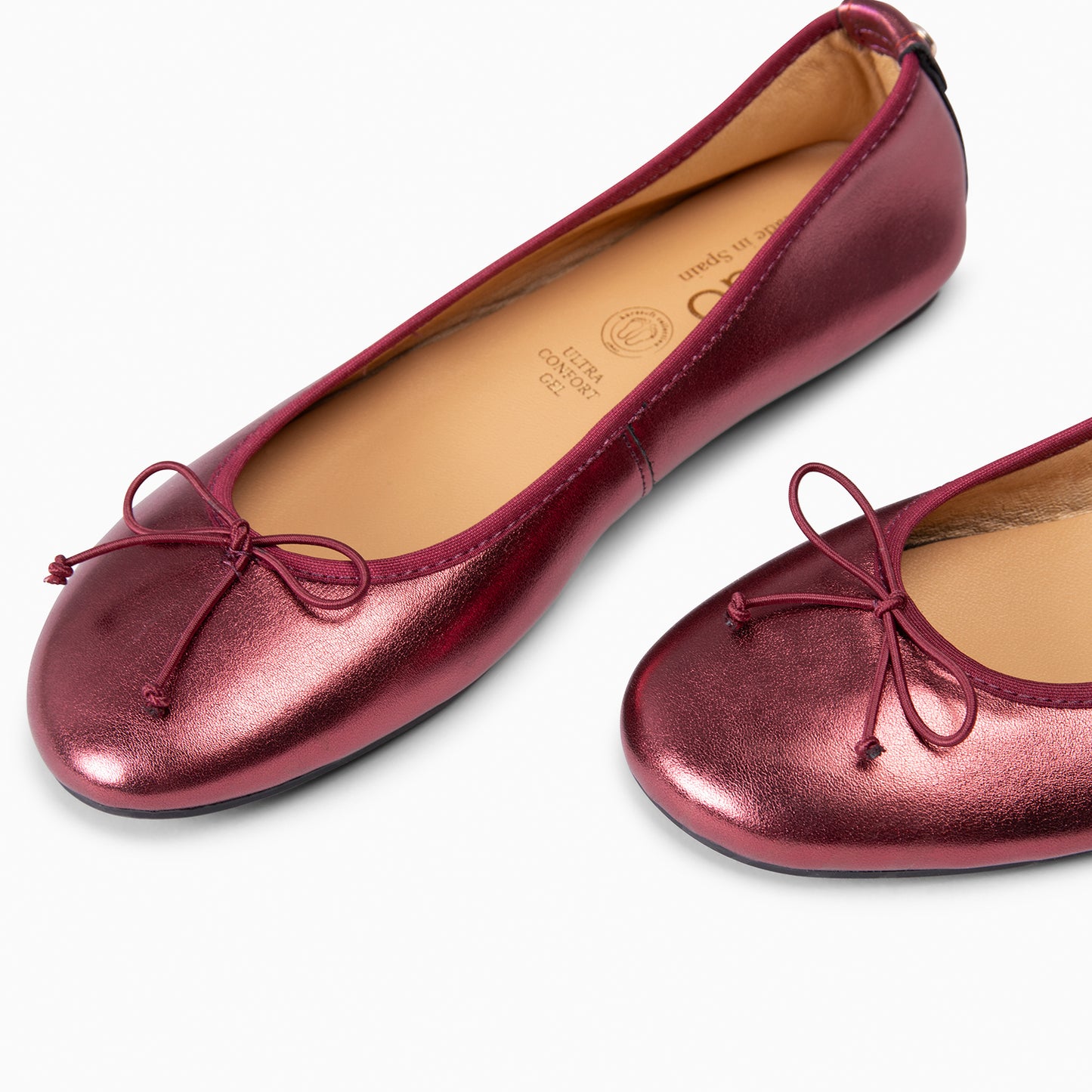 CAMPANILLA – BAILARINA BARESOFT CON LAZO BURDEOS