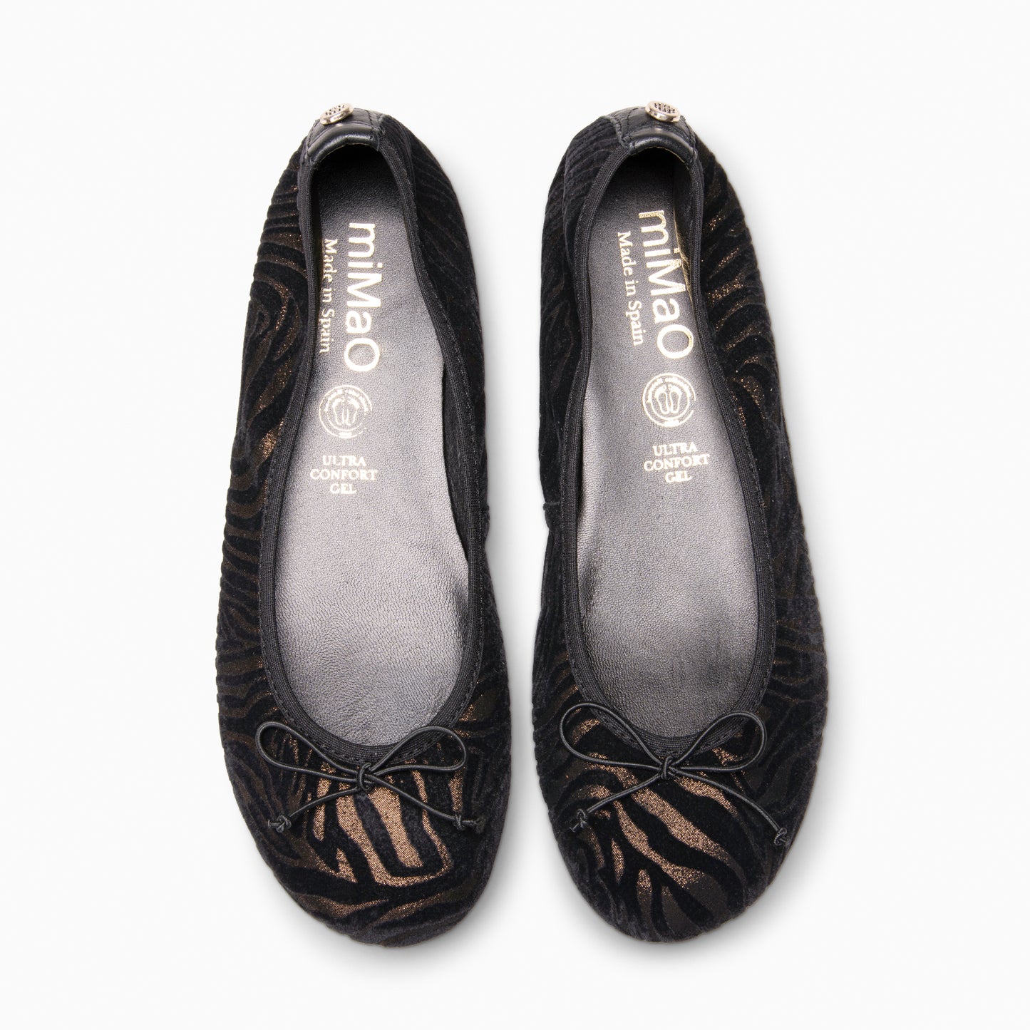 CAMPANILLA - Bailarina Baresoft CEBRA NEGRO