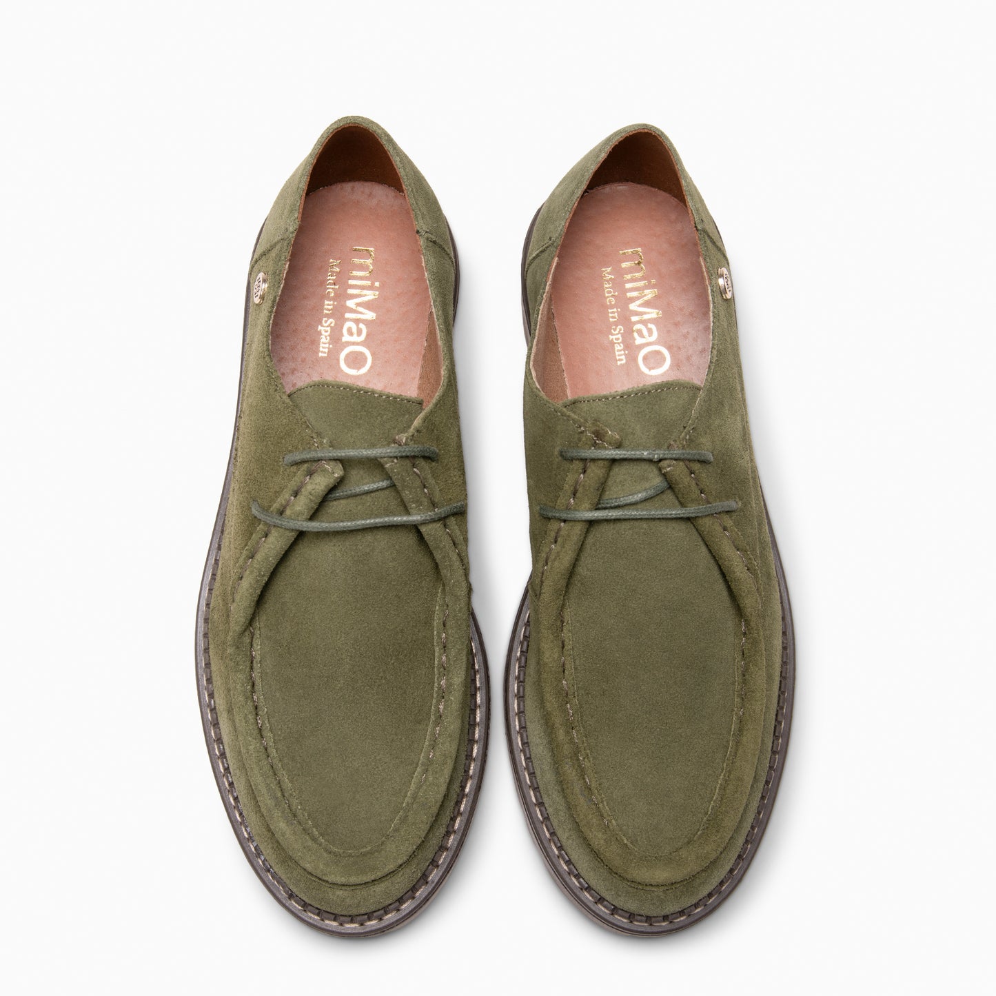 YALE – Mocasín con suela track con cordones KAQUI