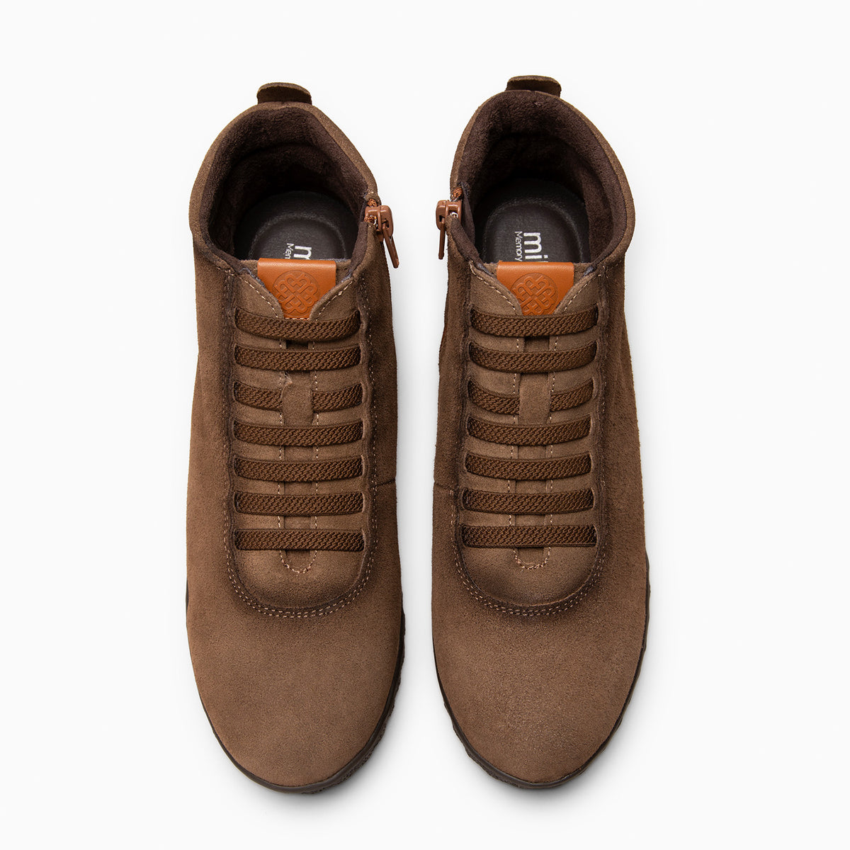FLEXY - Zapatillas abotinadas TAUPE