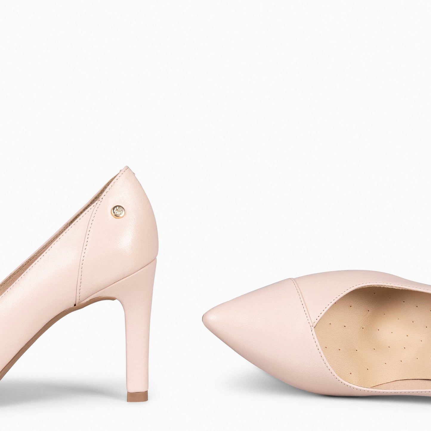 GLAM – Zapatos elegantes de tacón alto NUDE