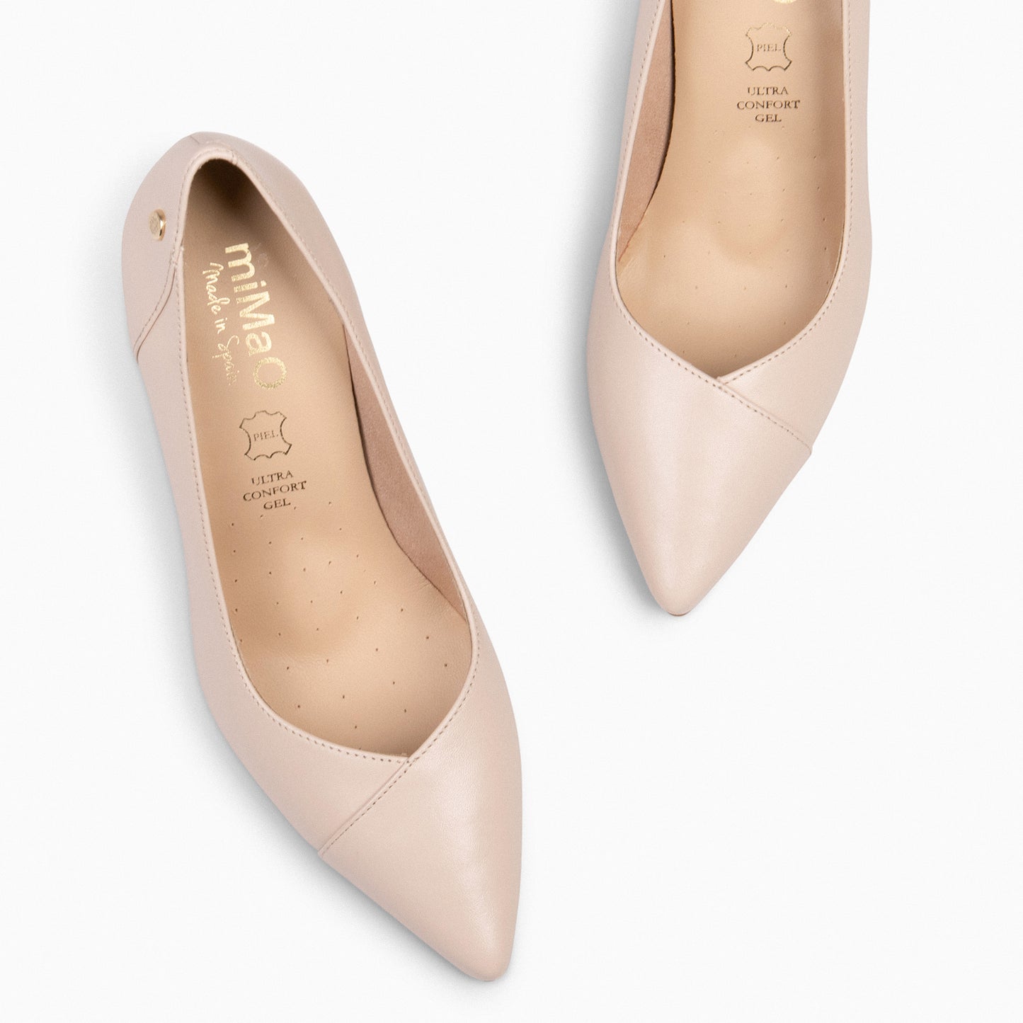 GLAM – Zapatos elegantes de tacón alto NUDE