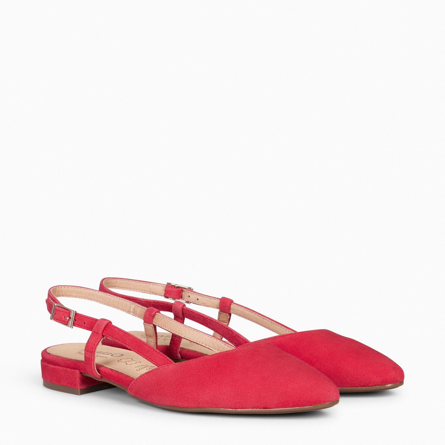 BRUNCH – Sapatilhas Slingback VERMELHAS