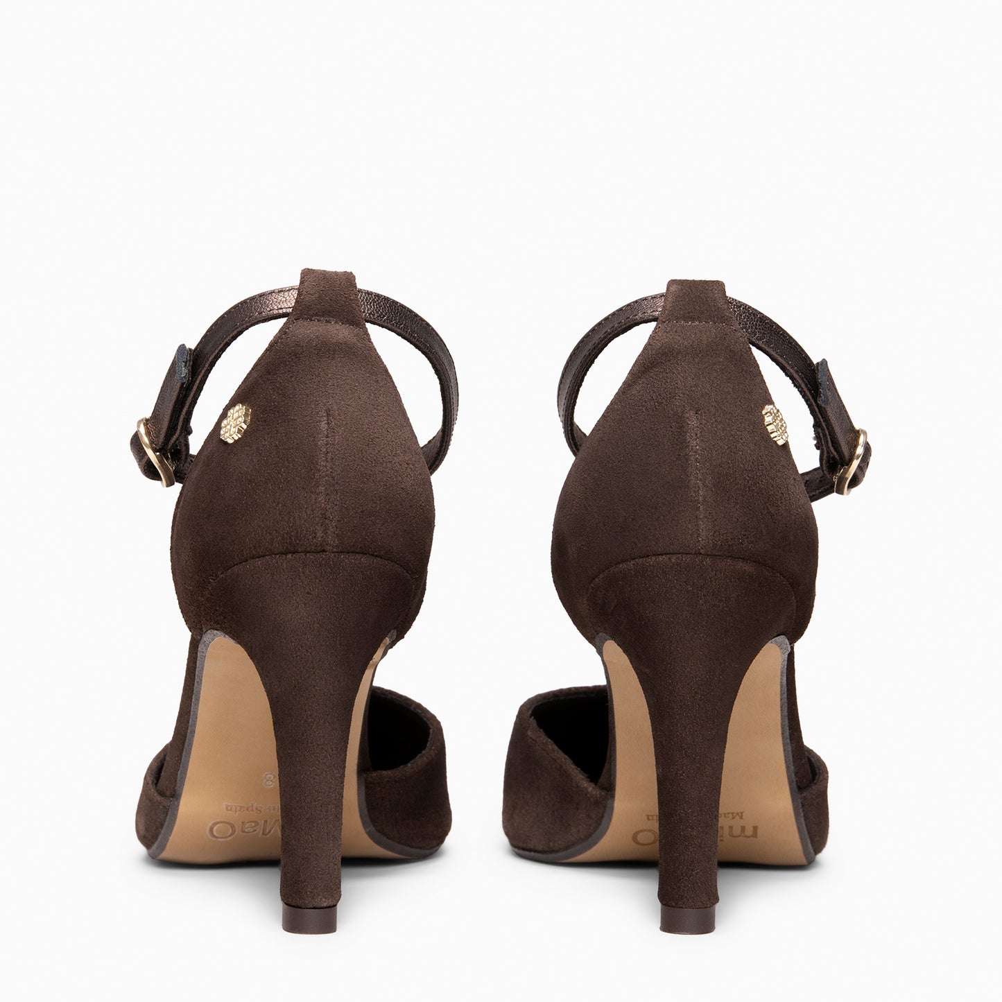 AMANDA - Zapatos de tacón alto  MARRON
