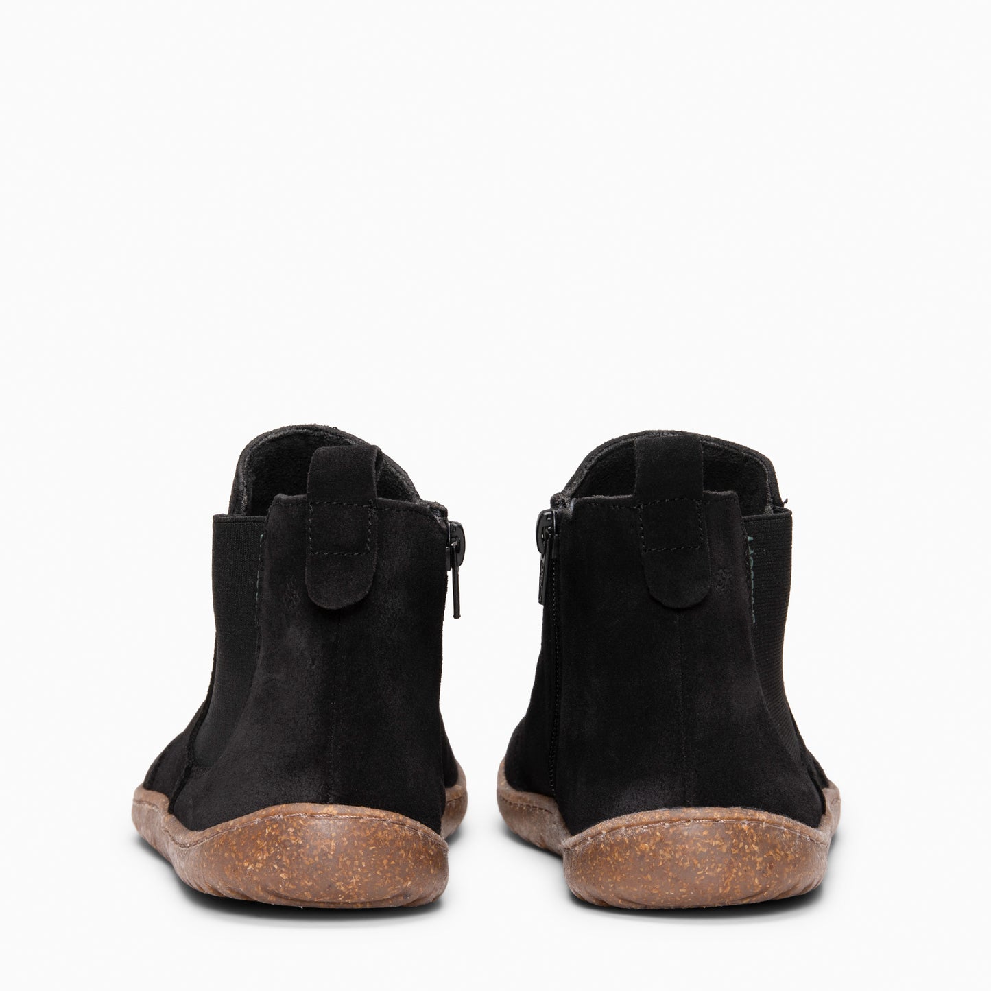 RAIN - Botines Chelsea de ante hidrófugo NEGRO
