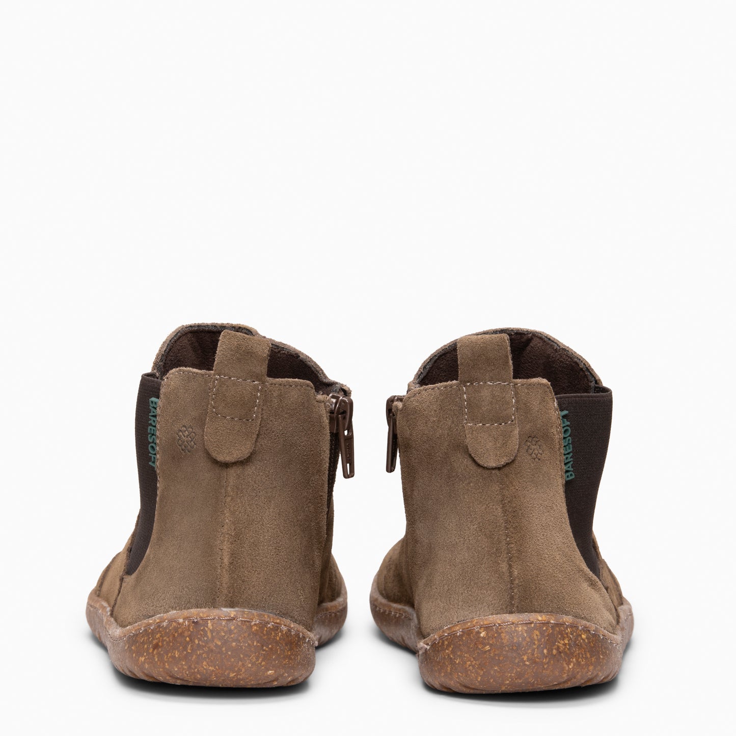 RAIN - Botines Chelsea de ante hidrófugo TAUPE