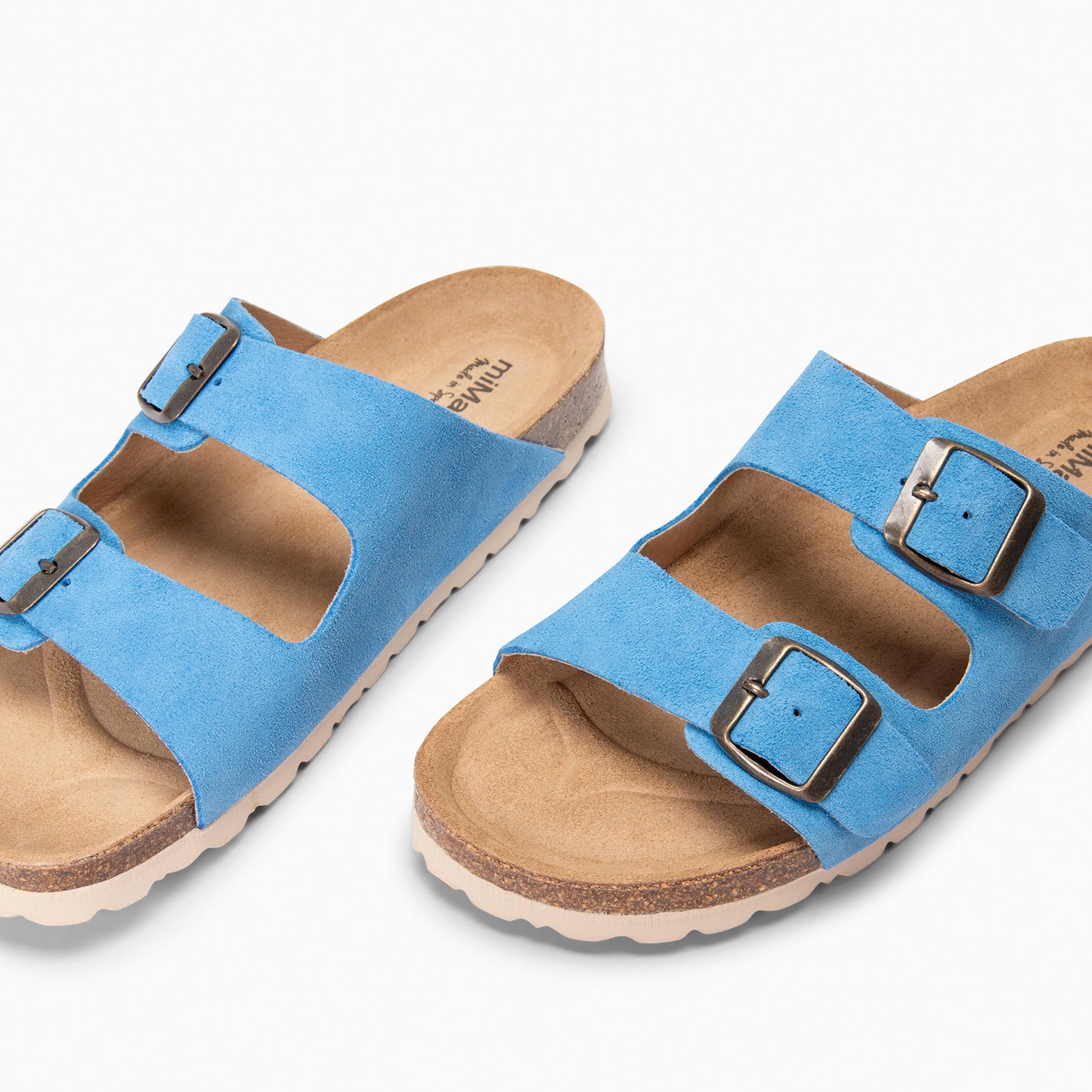 BORA - Sandalia tipo chancla AZUL