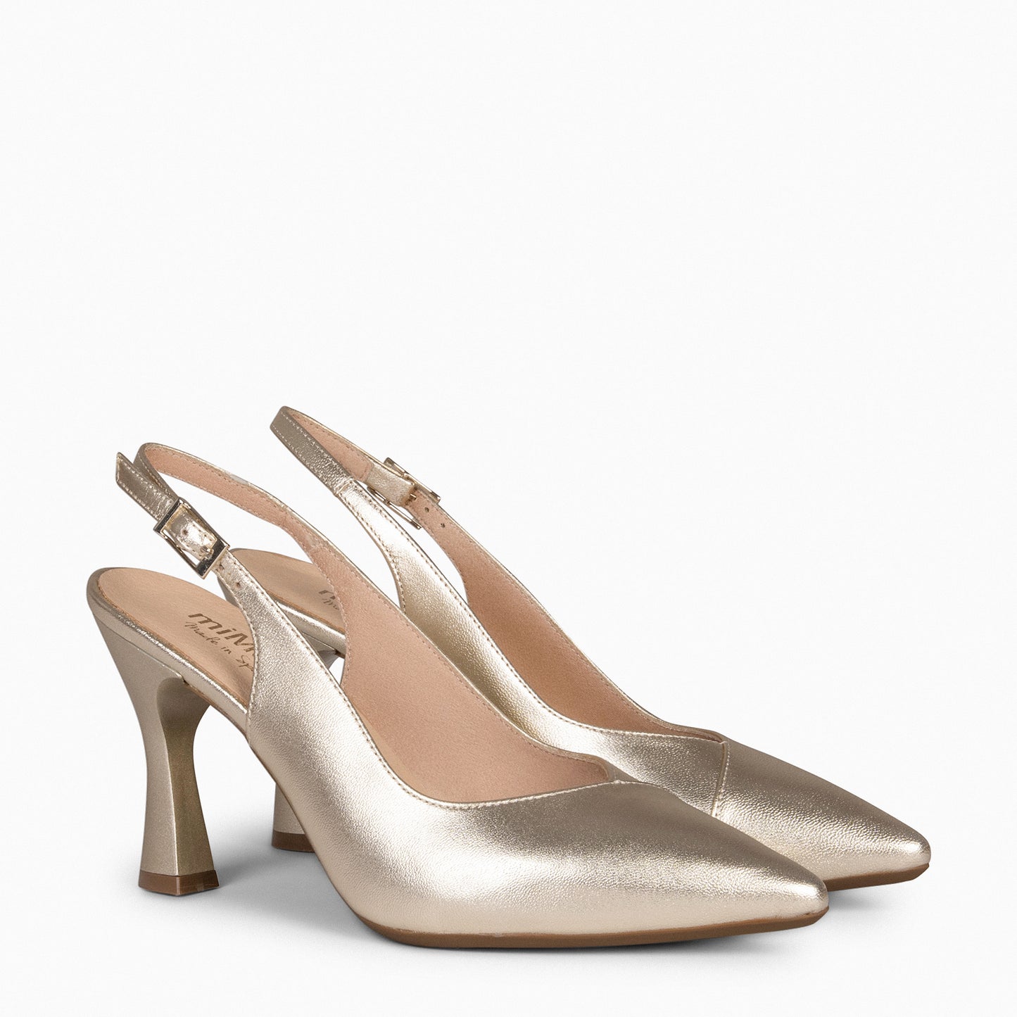 Slingback GLAM – salto slingback PLATINUM napa