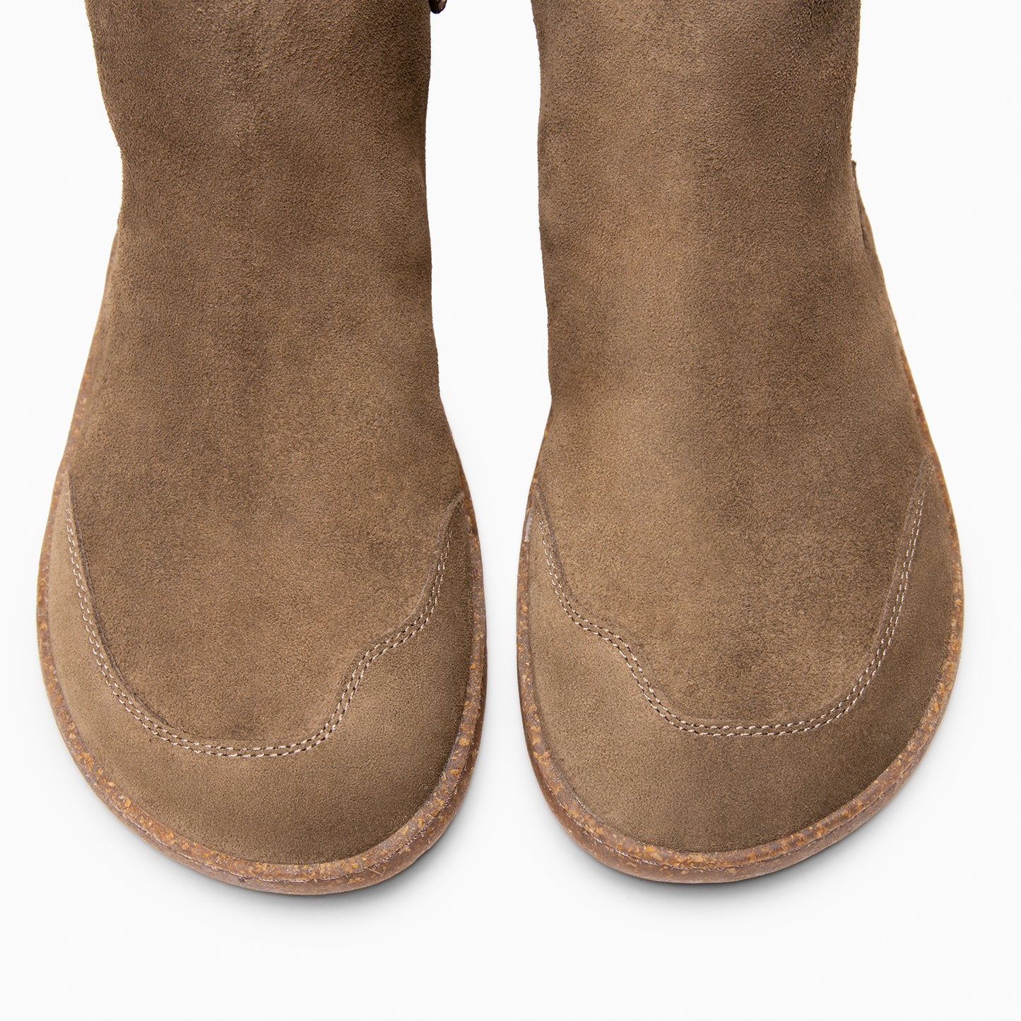 RAIN - Botines Chelsea de ante hidrófugo TAUPE