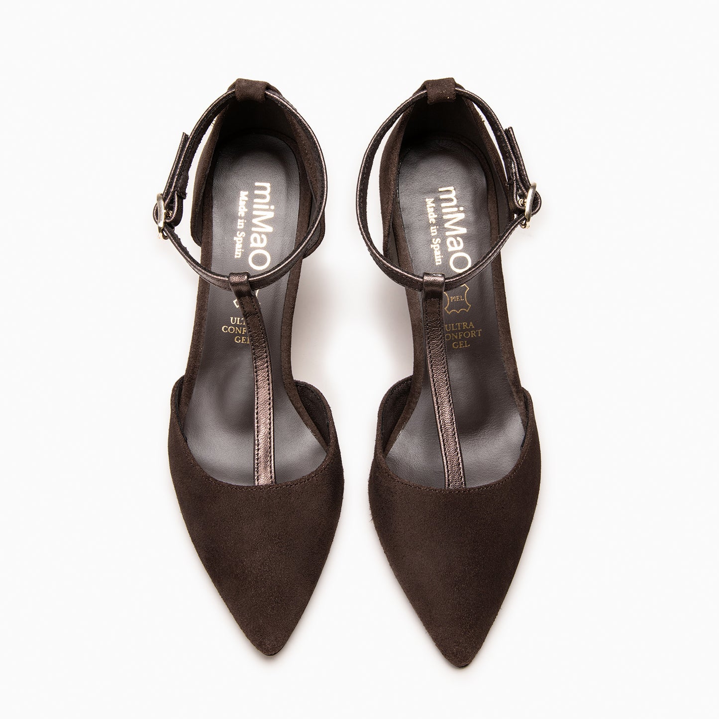 AMANDA - Zapatos de tacón alto  MARRON